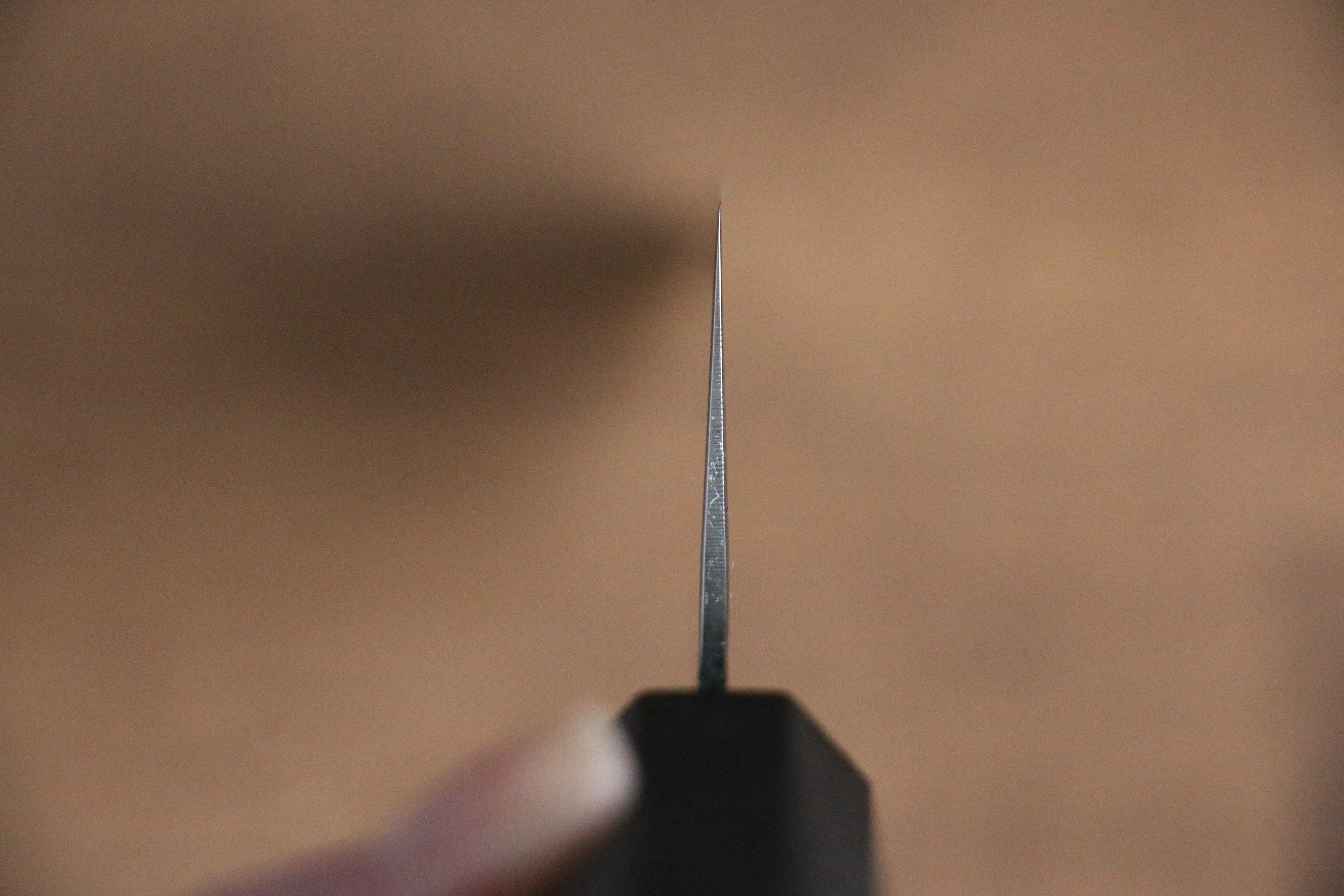 堺 孝行 七色 VG10 33層 劍型牛刀  190mm ABS 樹脂（乾漆墨黑） 握把 - 清助刃物