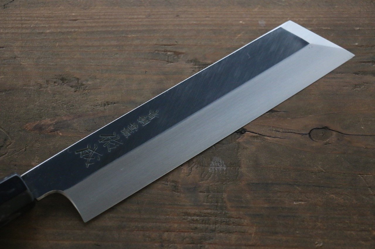 佑成 青鋼二號 本霞 Mukimono 剝物刀  180mm 木蘭握把 - 清助刃物