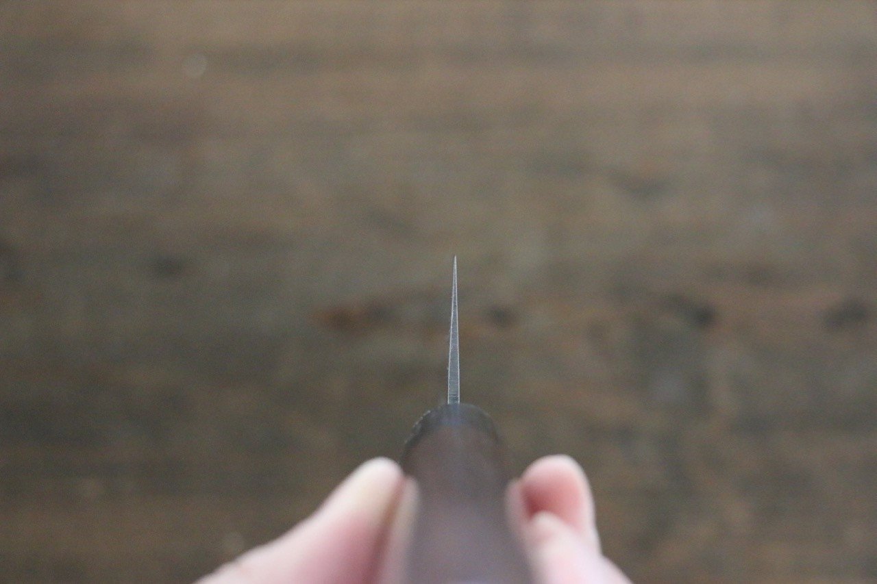 堺 孝行 AUS10 45層大馬士革紋 牛刀  210mm 紫檀木握把 - 清助刃物