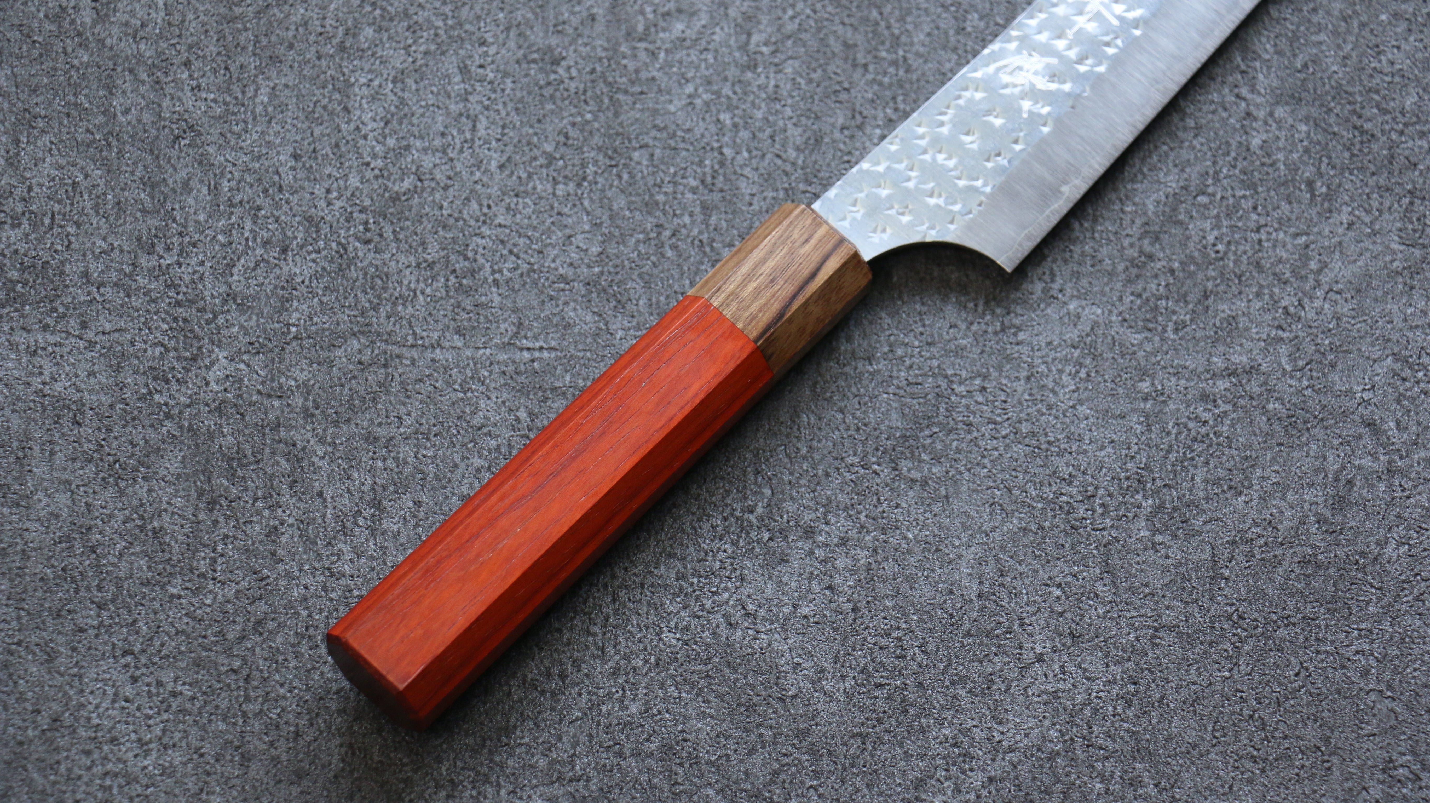 黑崎 優 閃光 銳 SG2 鎚目 筋引  240mm 紅花梨木 握把 - 清助刃物