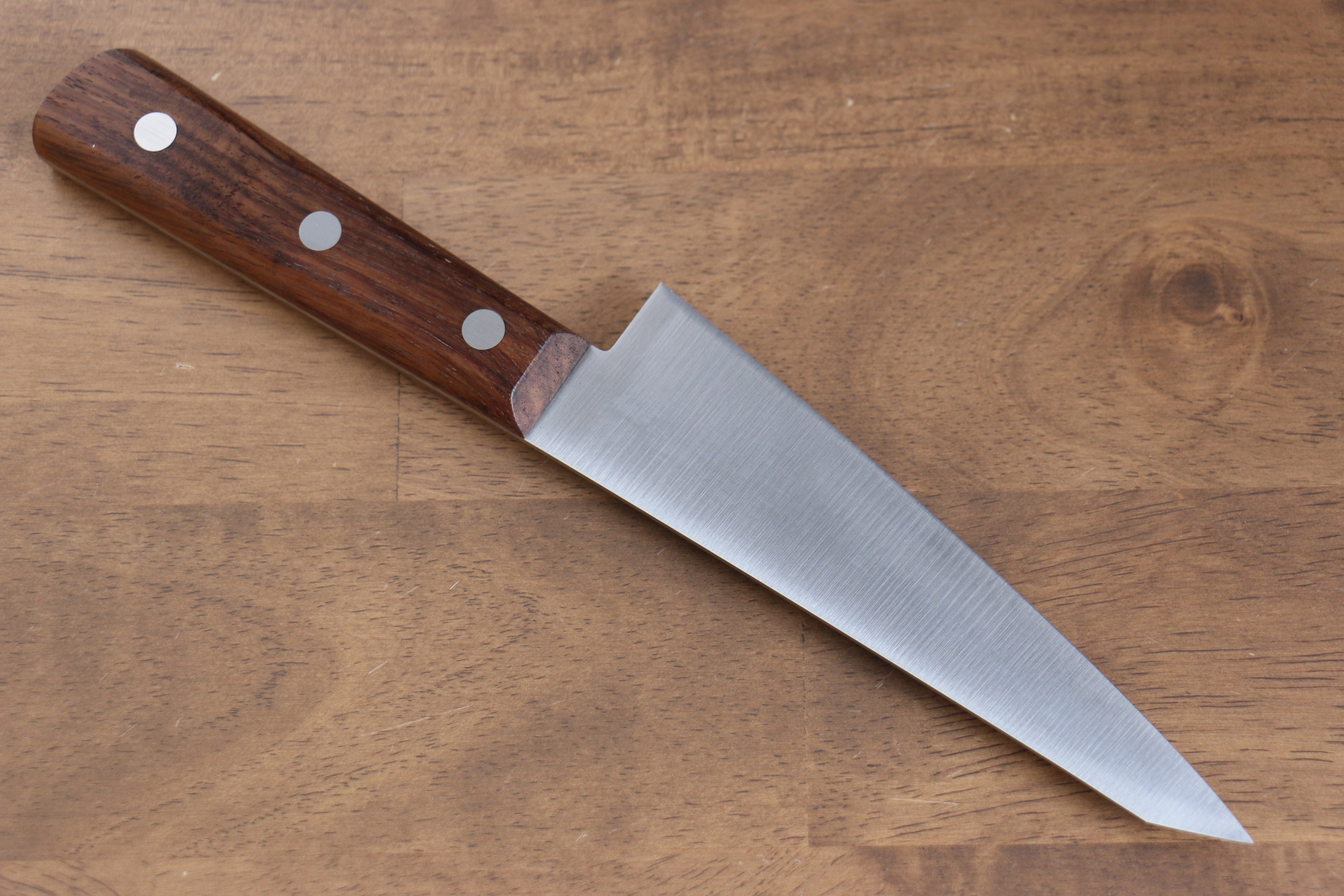 清助 山賊 日本鋼 去骨刀 150mm 紫檀木 握把 - 清助刃物