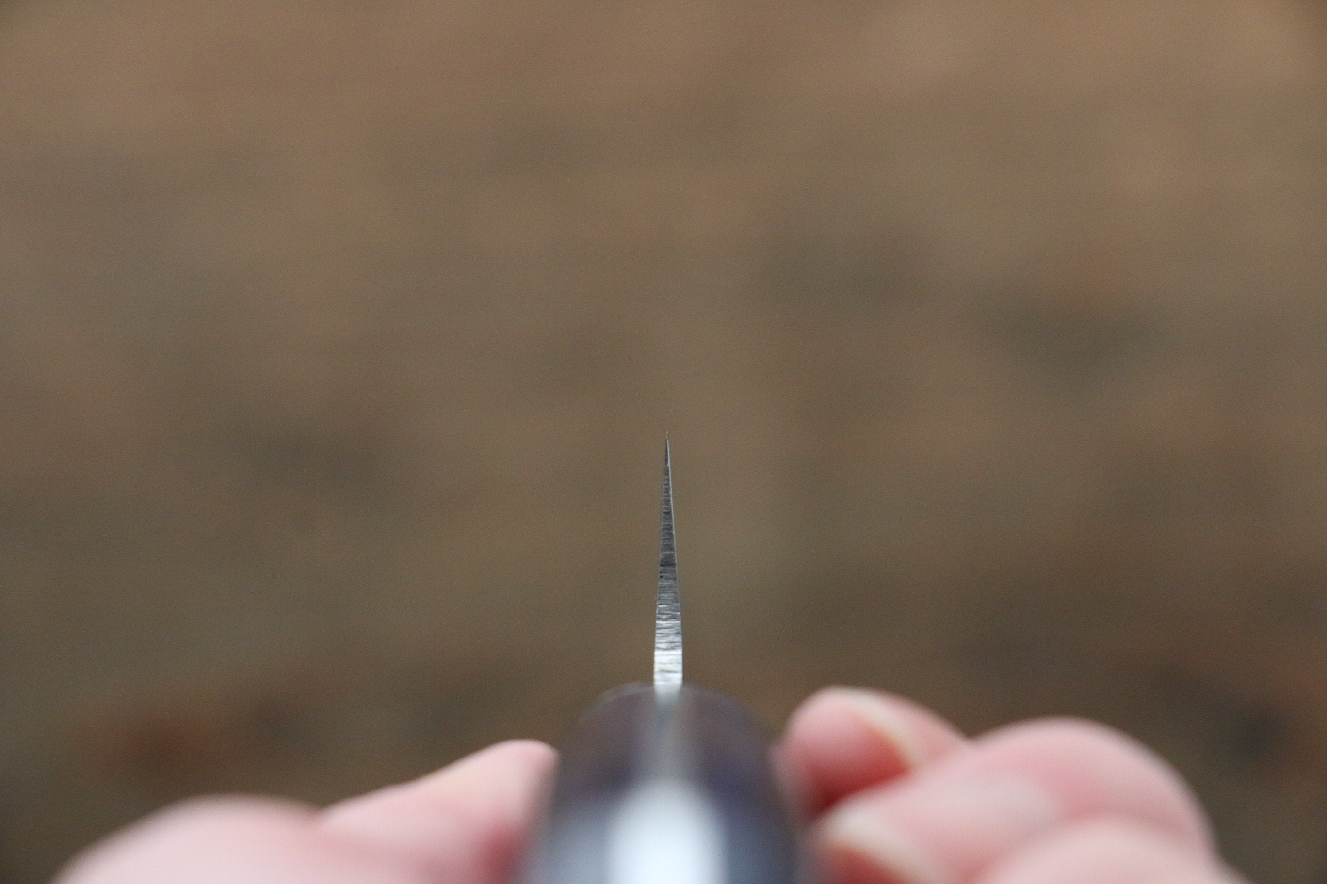 清助 青槌 AUS10 鎚目 切付多用途小刀  140mm 青合成木 握把 - 清助刃物