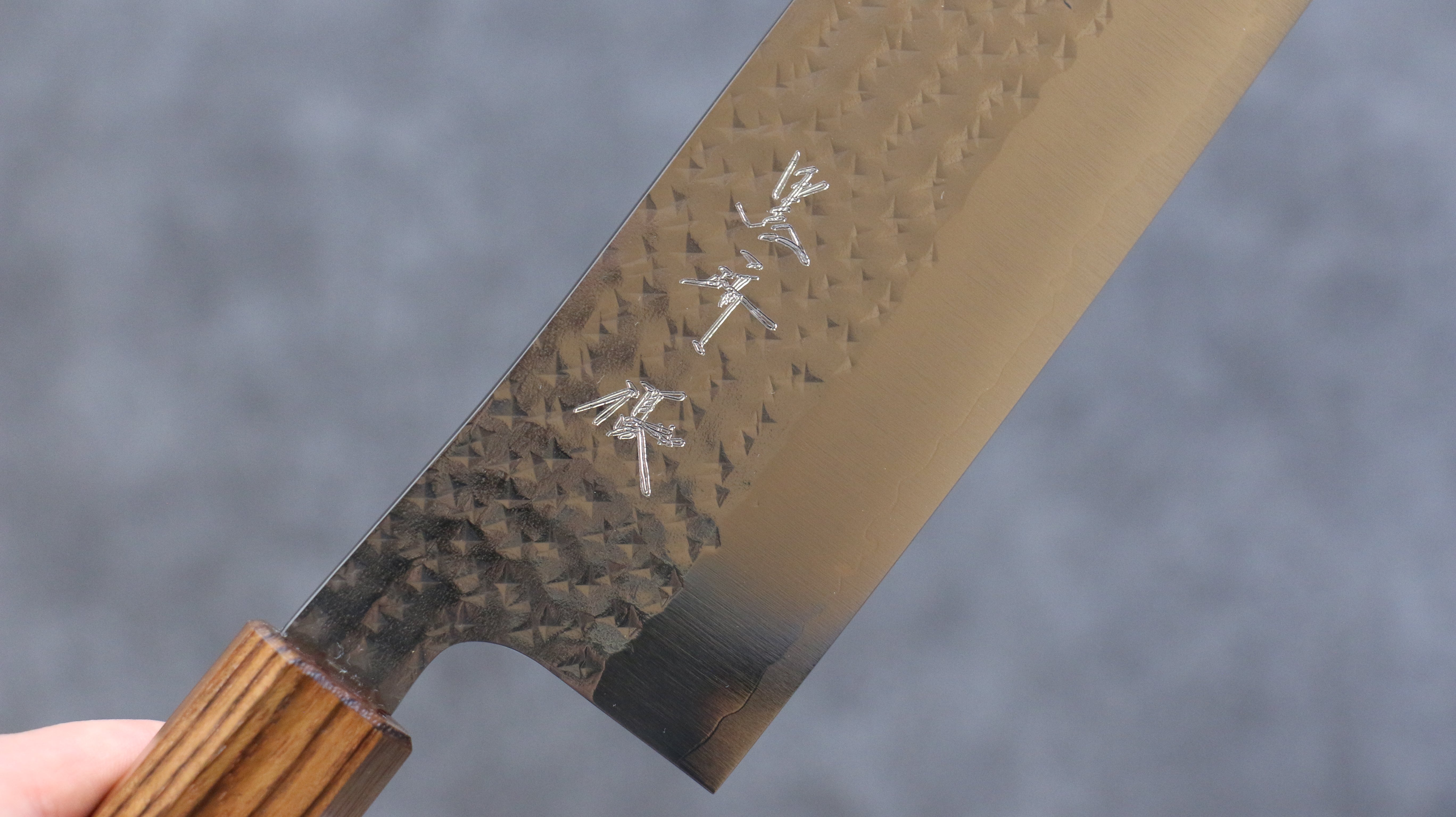 黑崎 優 閃光 銳 SG2 鎚目 菜切  165mm 紅花梨木 握把 - 清助刃物