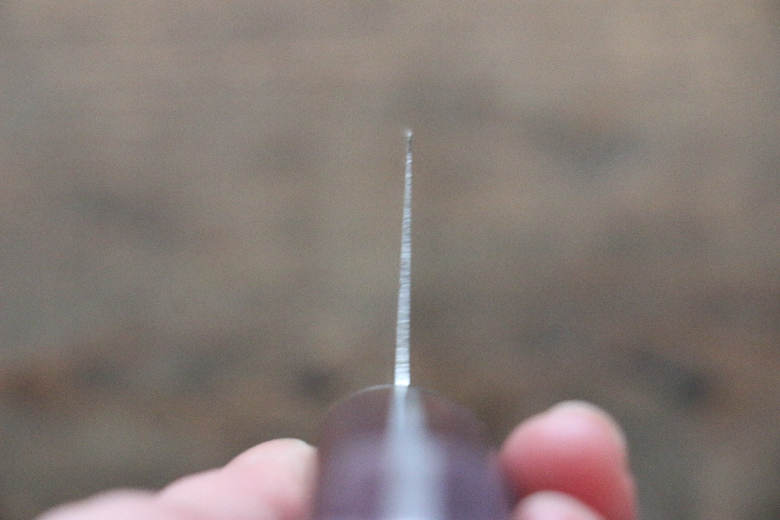 堺 孝行 大廚系列 大廚系列 瑞典鋼 牛刀 210mm 茶色米卡塔（樹脂複合材料） 握把 - 清助刃物