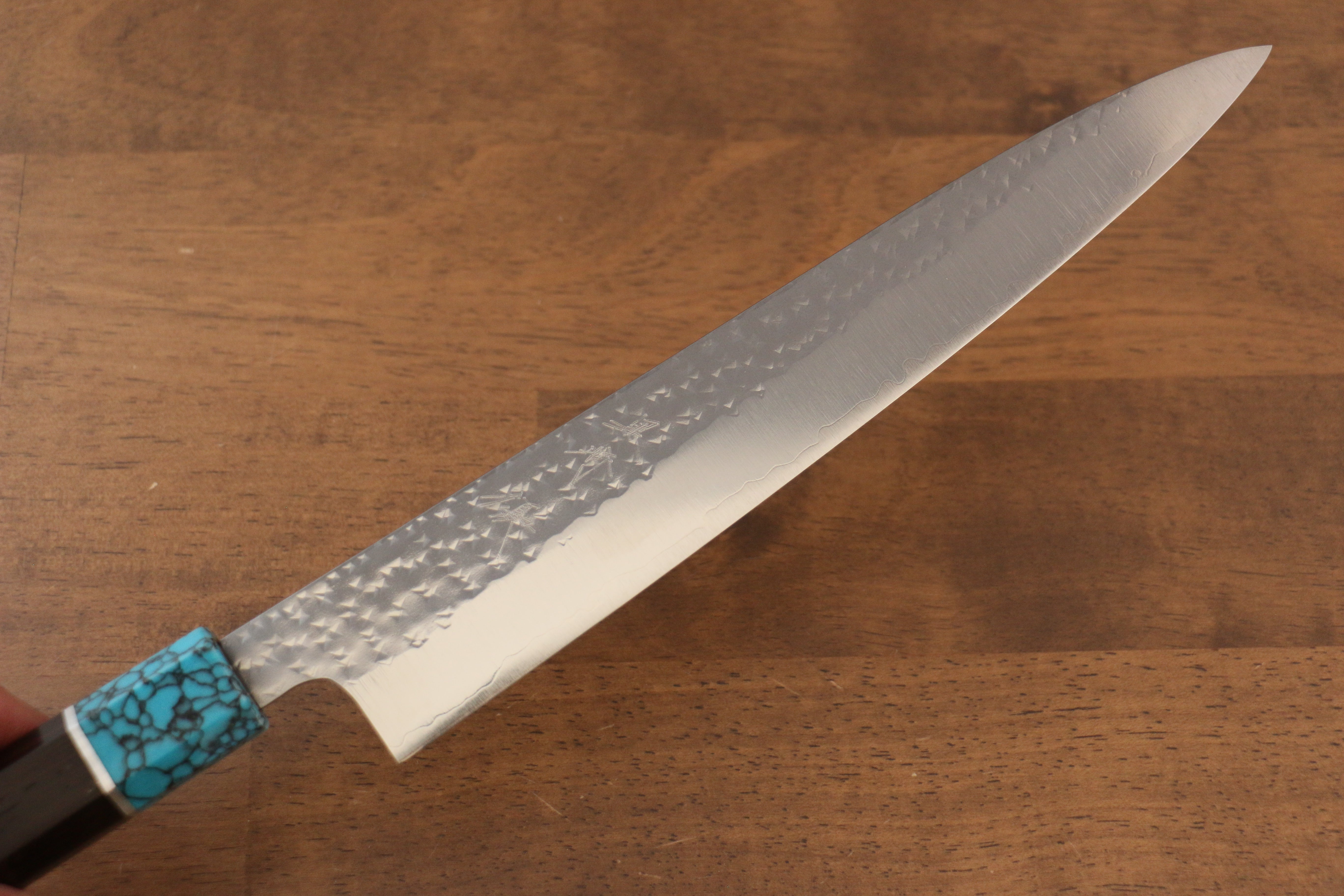 黑崎 優 閃光 SG2 鎚目 筋引  240mm 雞翅木 握把 - 清助刃物
