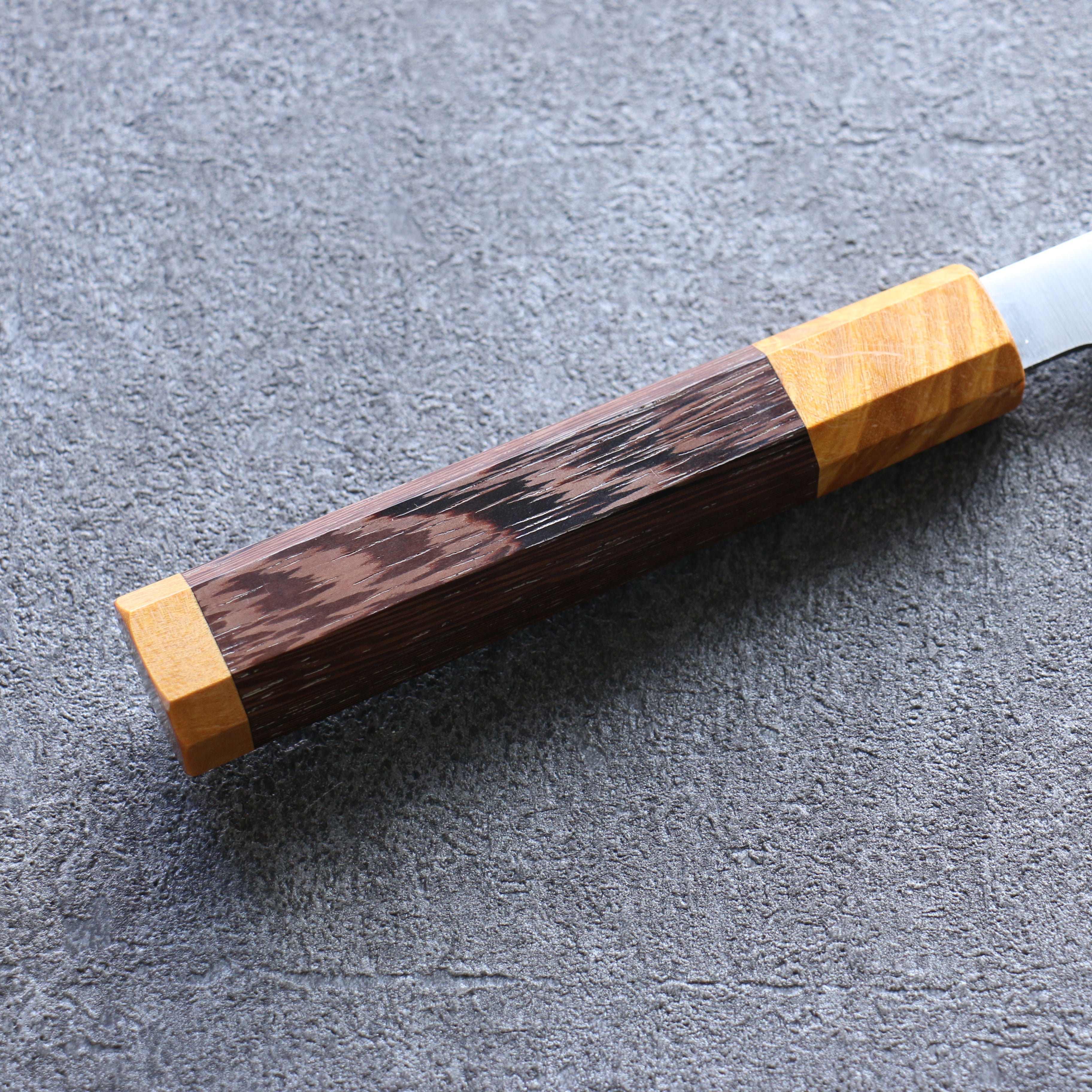堺 孝行 JEWEL 托帕石 VG1 三德刀  180mm 雞翅木（兩側黃口輪） 握把 - 清助刃物