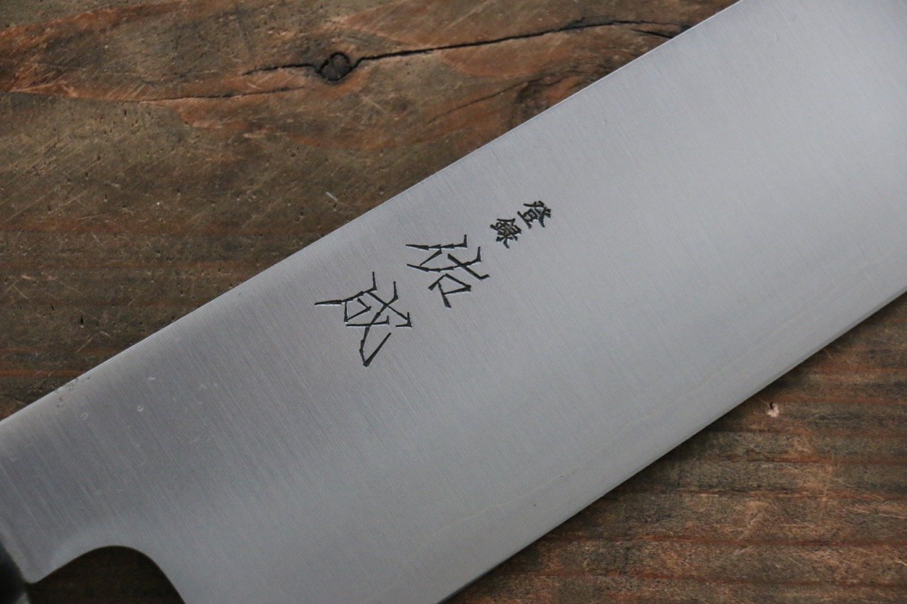 佑成 超級青鋼 牛刀  240mm 紫檀木握把 - 清助刃物