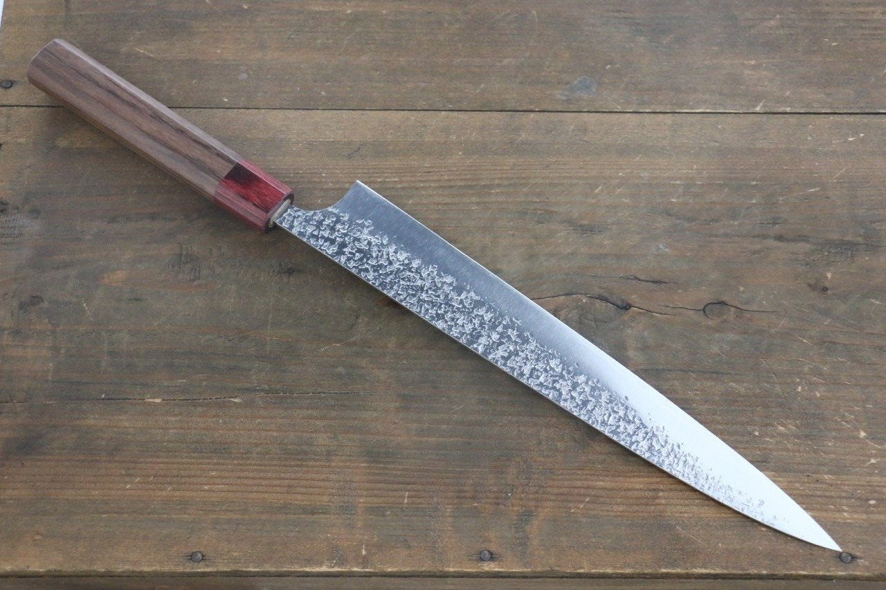 黑崎 優 雫 SG2 鎚目 筋引  270mm 握把 - 清助刃物