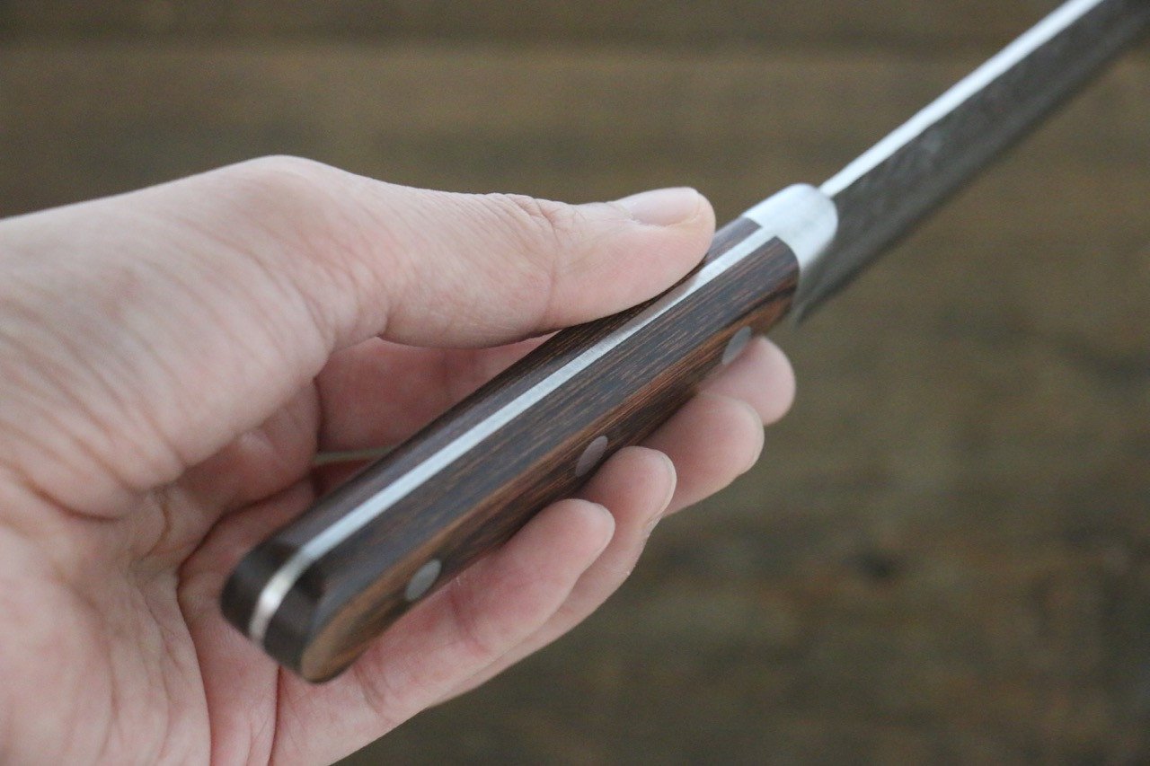 堺 孝行 VG10 17層大馬士革紋 多用途小刀  135mm - 清助刃物