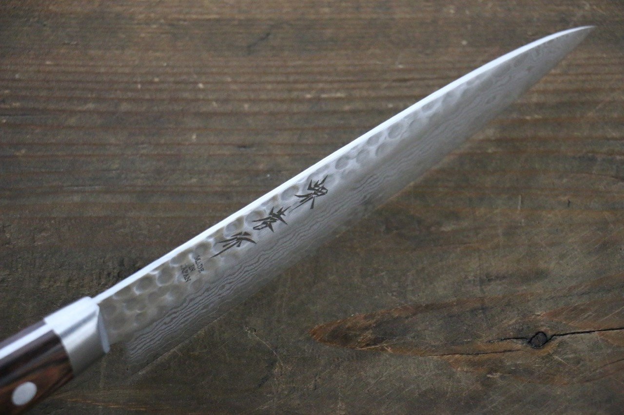 堺 孝行 VG10 17層大馬士革紋 多用途小刀  135mm - 清助刃物