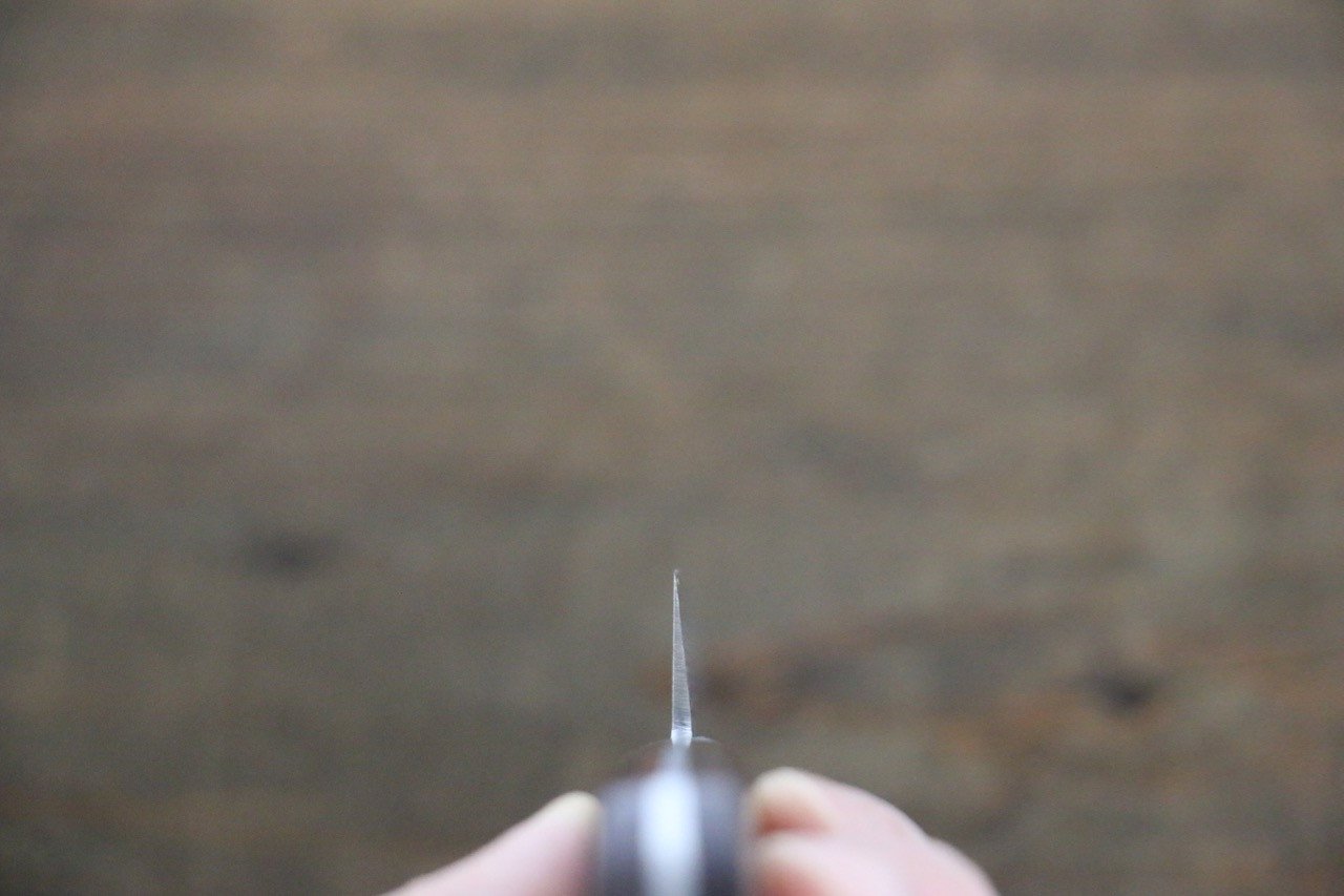 堺 孝行 VG10 17層大馬士革紋 多用途小刀  135mm - 清助刃物