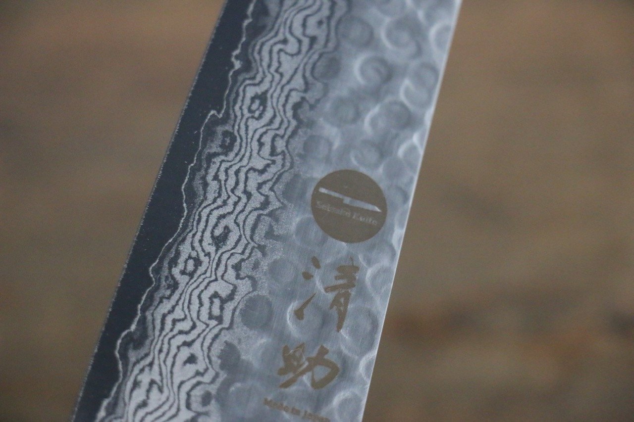 堺 孝行 VG10 17層大馬士革紋 牛刀  180mm - 清助刃物