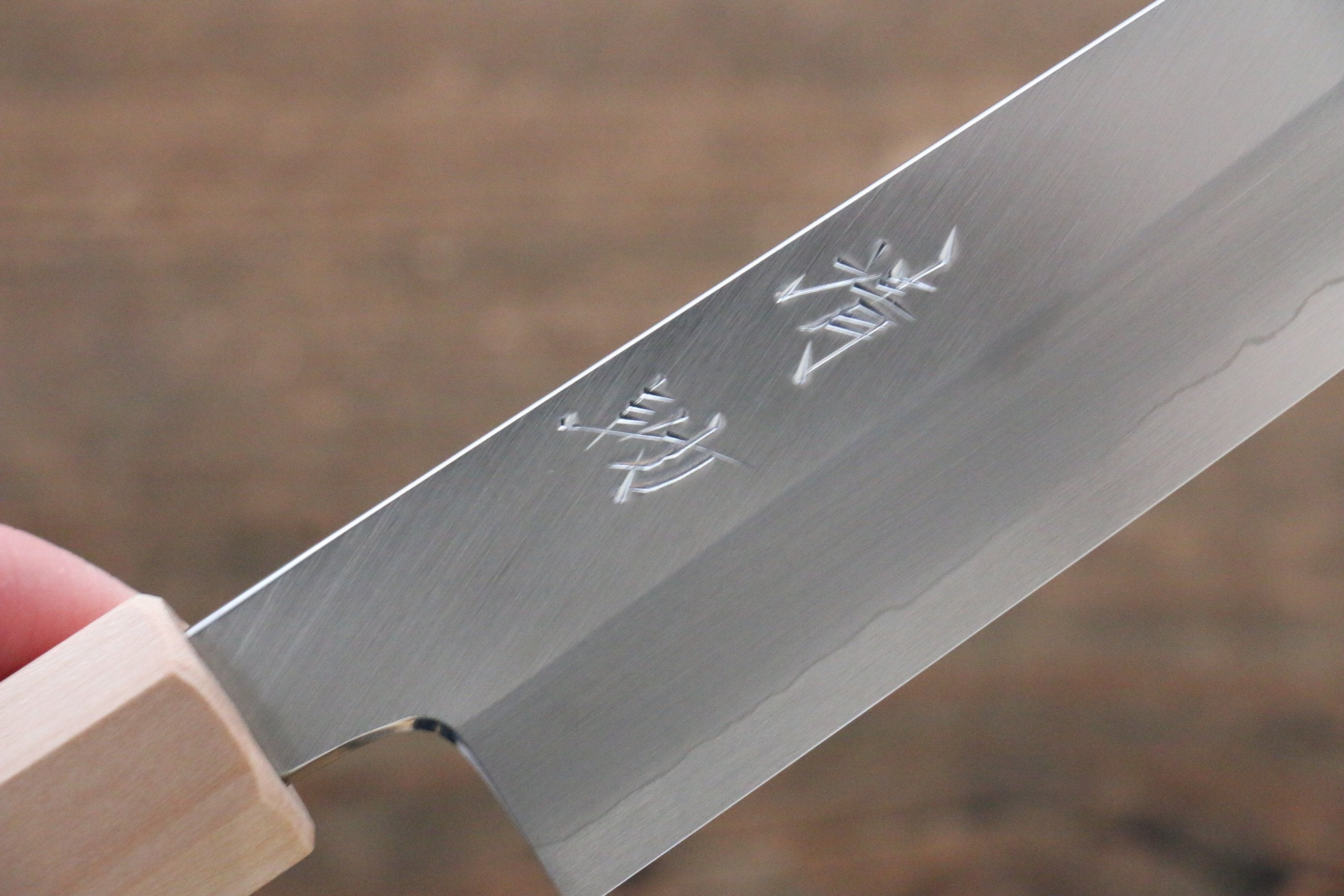 清助 銀三鋼 切付多用途小刀 150mm 櫻桃木 握把 - 清助刃物