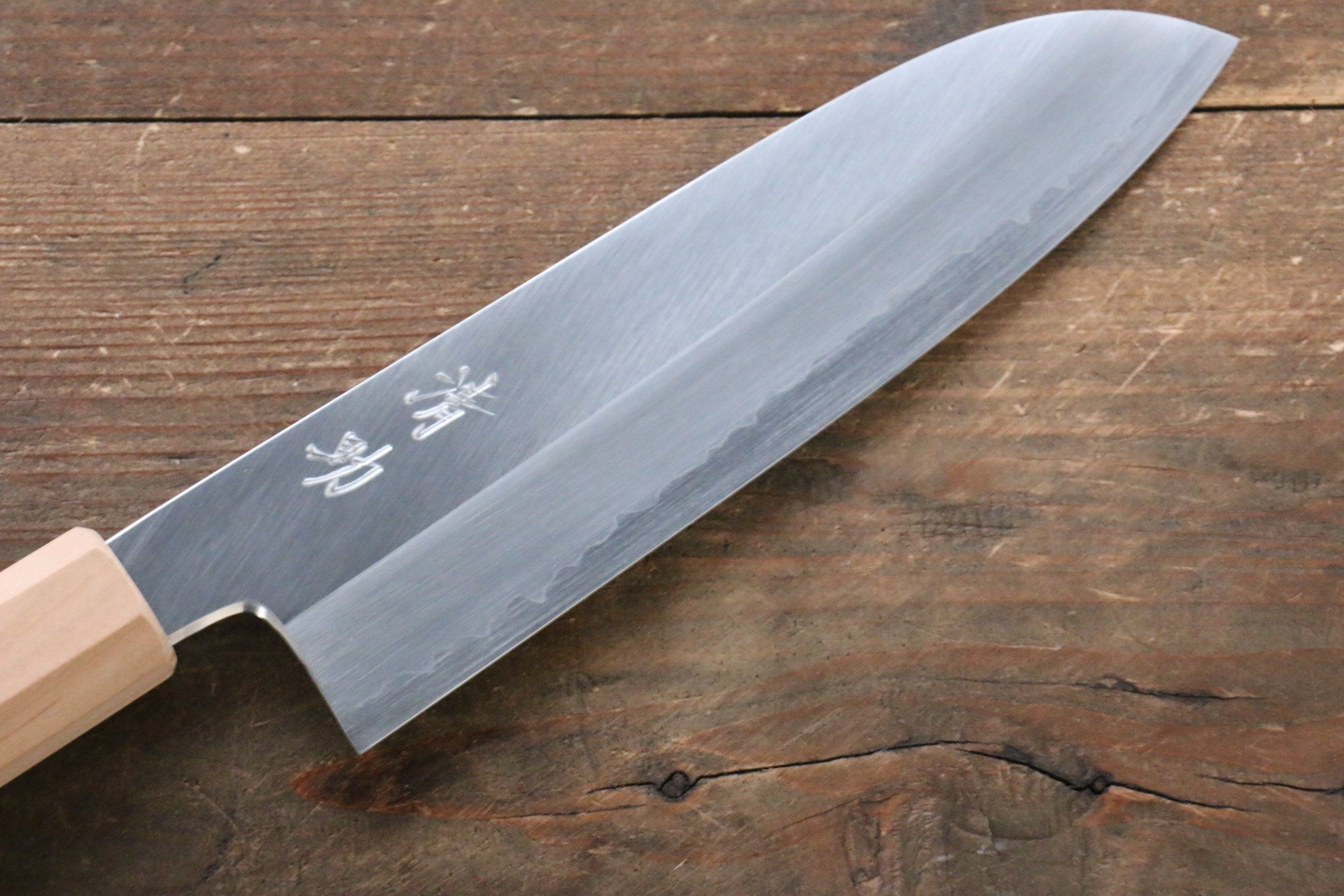 清助 銀三鋼 三德刀  165mm 櫻桃木 握把 - 清助刃物
