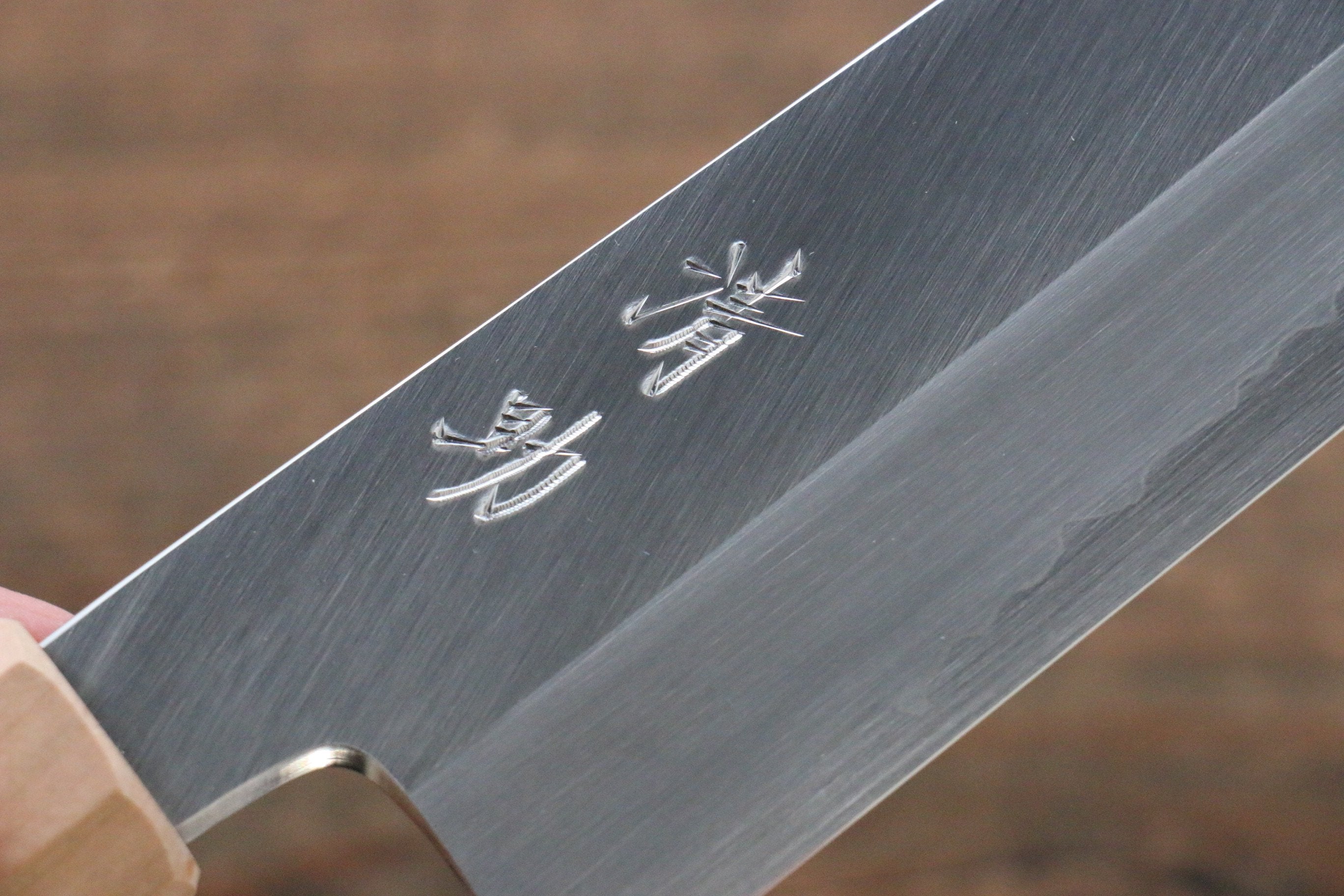清助 銀三鋼 三德刀  165mm 櫻桃木 握把 - 清助刃物