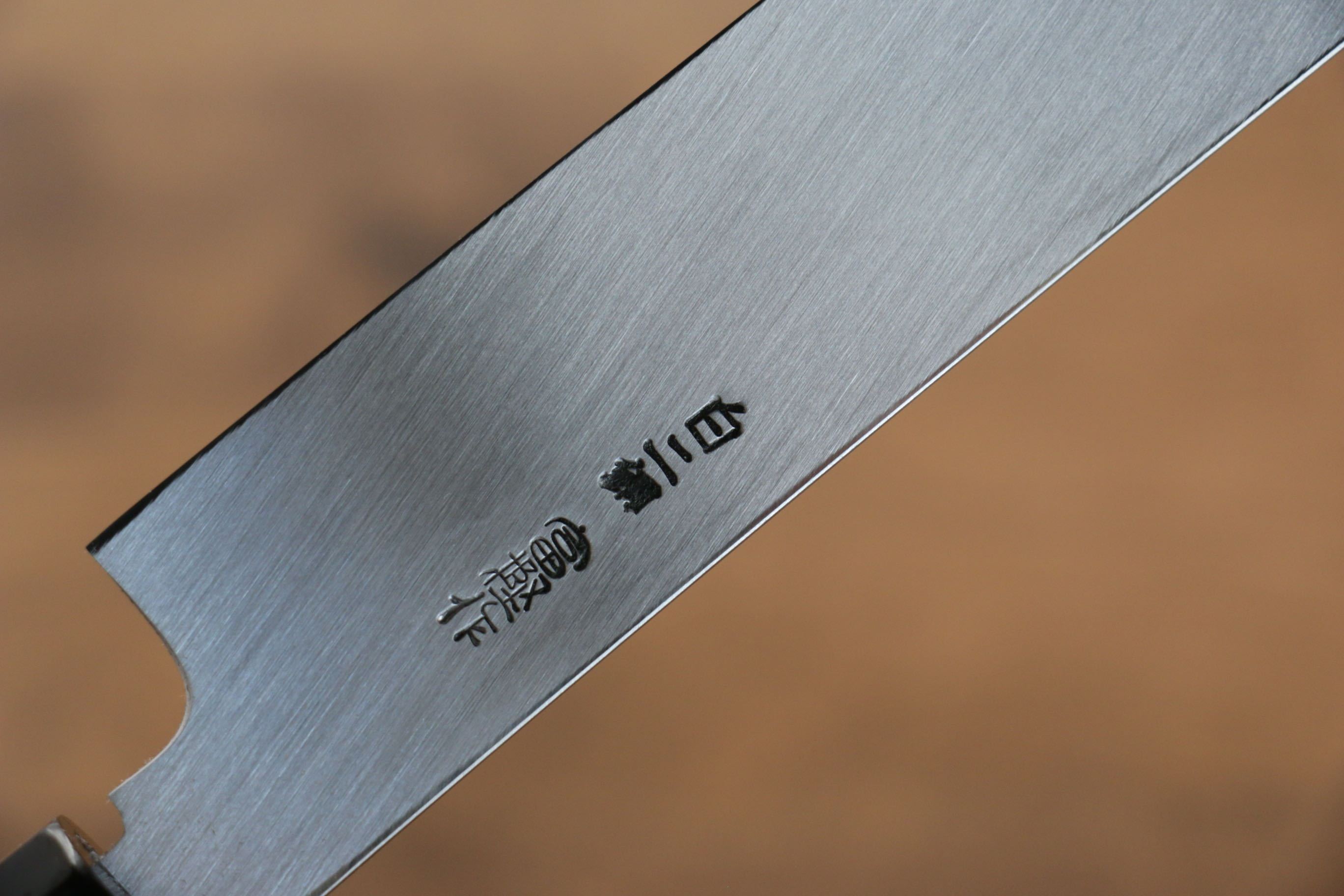 堺 孝行 富士山 白鋼二號 本燒 先丸柳刃  300mm 黑檀（帶環型設計）握把 附刀鞘 - 清助刃物