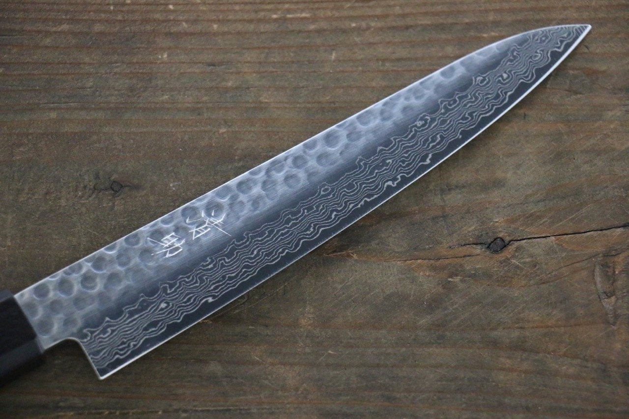 清助 AUS10 多用途小刀  150mm 紫檀木 握把 - 清助刃物