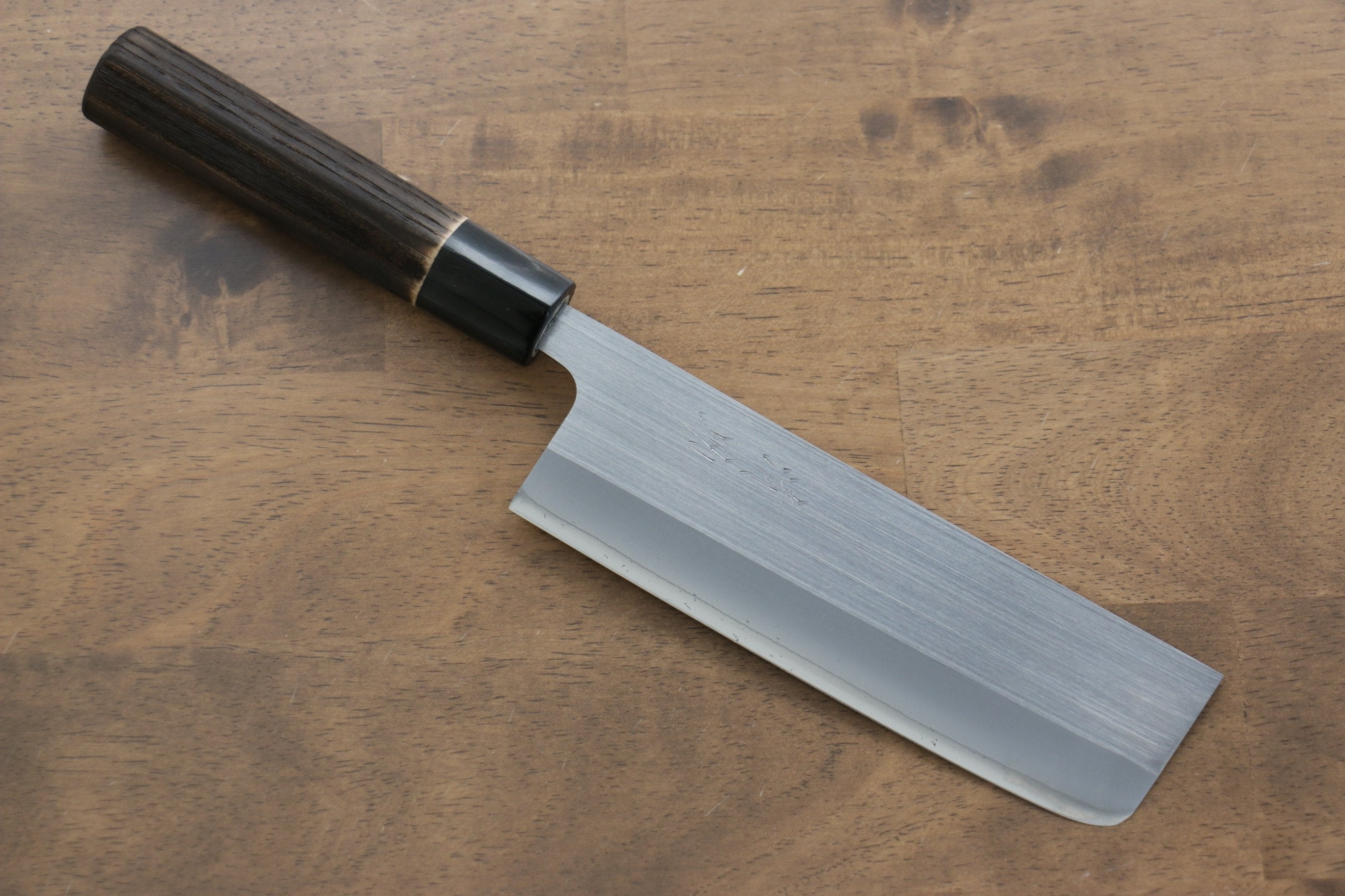 清助 SRS13 菜切 165mm 燒栗木 握把 - 清助刃物