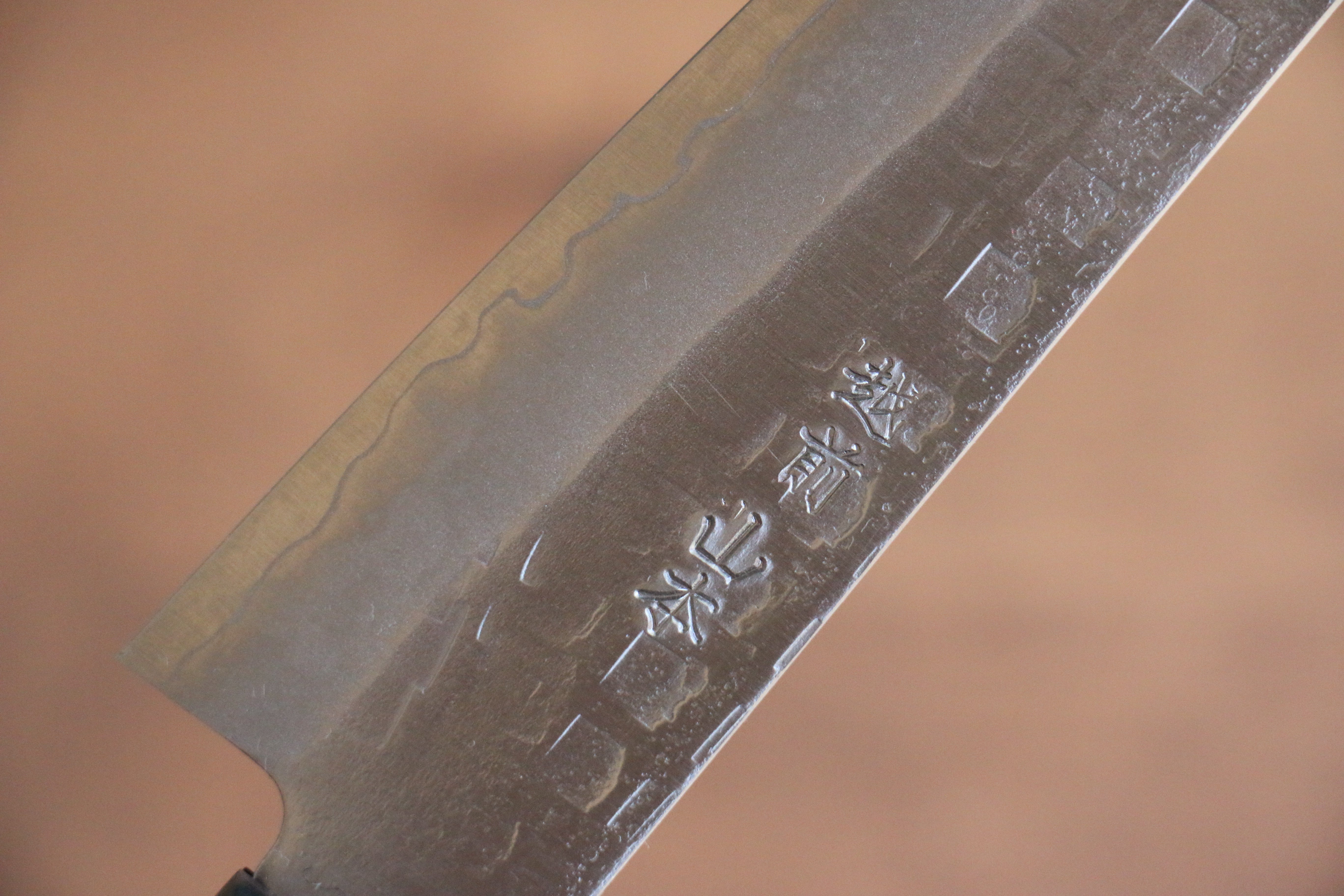 山本 直 AUS8 鎚目 多用途小刀  160mm 黑合成木 握把 - 清助刃物