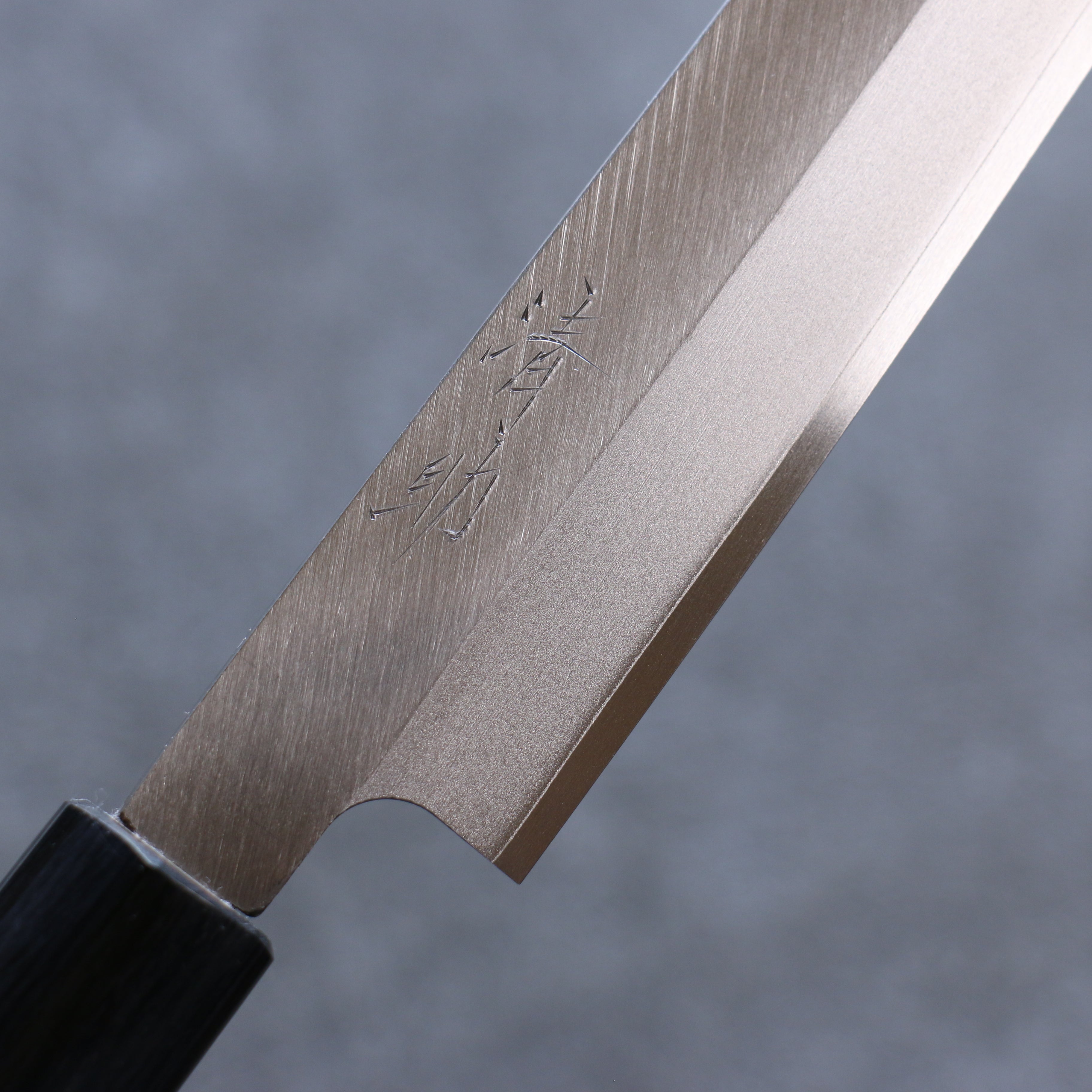 清助 VG1 霞研 柳刃  210mm 紫檀木 握把 - 清助刃物