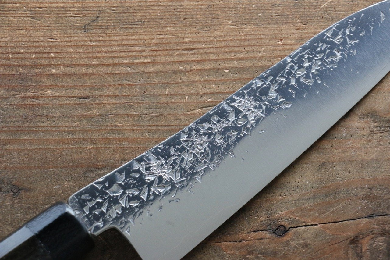 黑崎 優 雫 SG2 小三德刀  155mm 黑漆塗握把 - 清助刃物