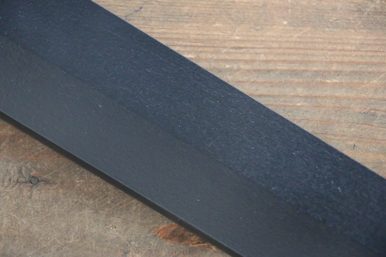 黑石目圖樣 木蘭 鞘 切付柳刃用 附合成木安全栓 270mm Aokki - 清助刃物