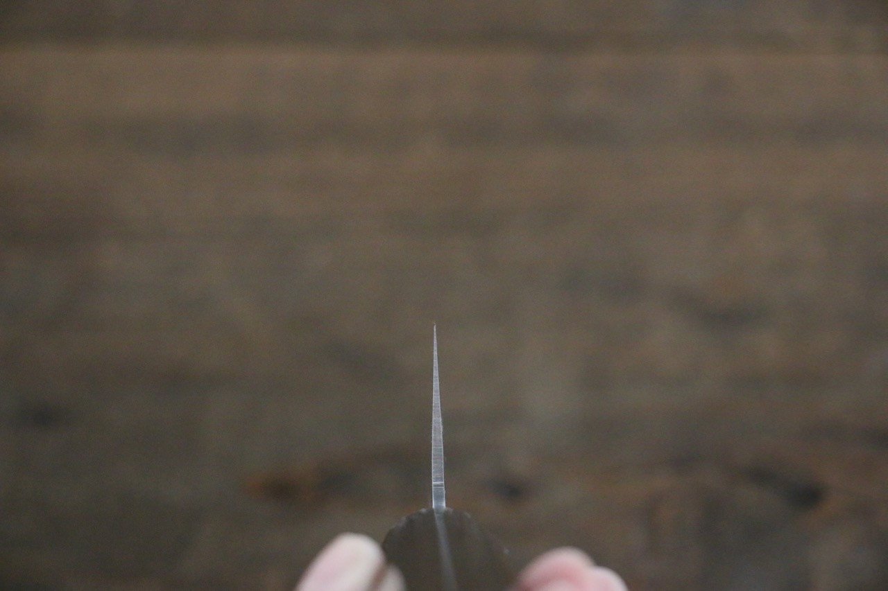 堺 孝行 VG10 33層大馬士革紋 鎚目 三德刀  170mm 金漆塗握把 附刀鞘 - 清助刃物