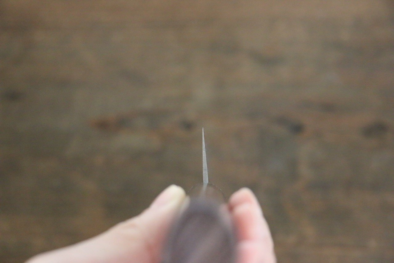 堺 孝行 AUS10 45層大馬士革紋 牛刀  180mm 紫檀木握把 - 清助刃物