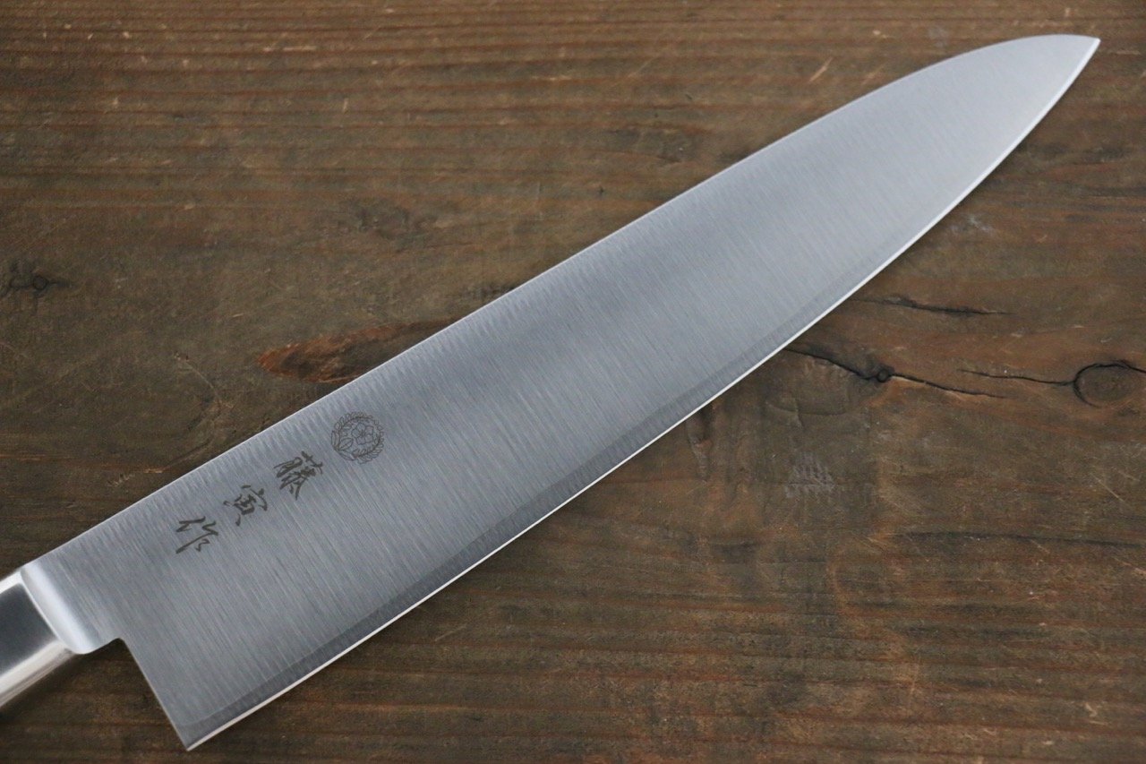 藤次郎（藤寅） DP 鈷合金 牛刀  210mm 合成木握把 FU808 - 清助刃物