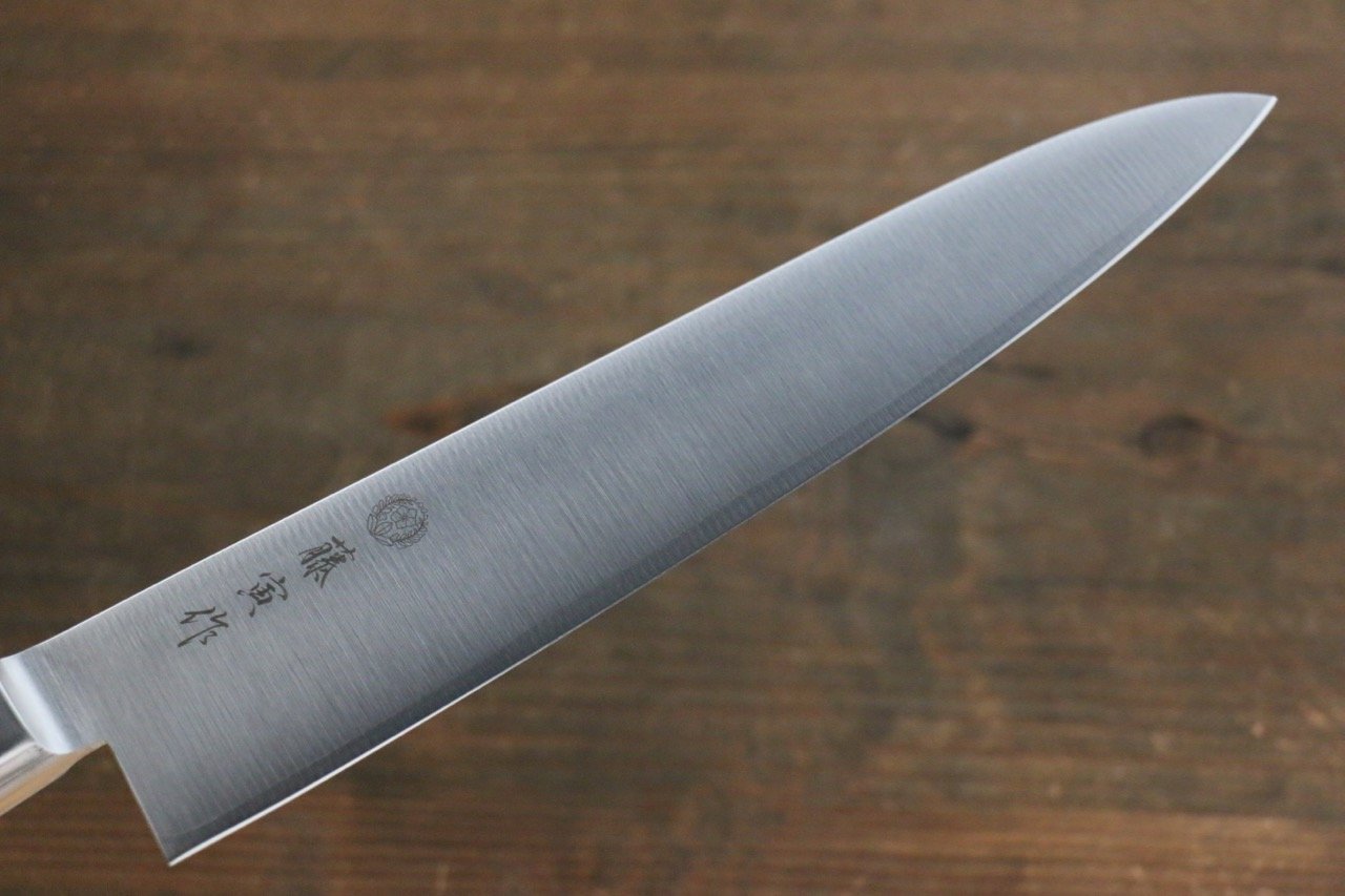 藤次郎（藤寅） DP 鈷合金 牛刀  210mm 合成木握把 FU808 - 清助刃物