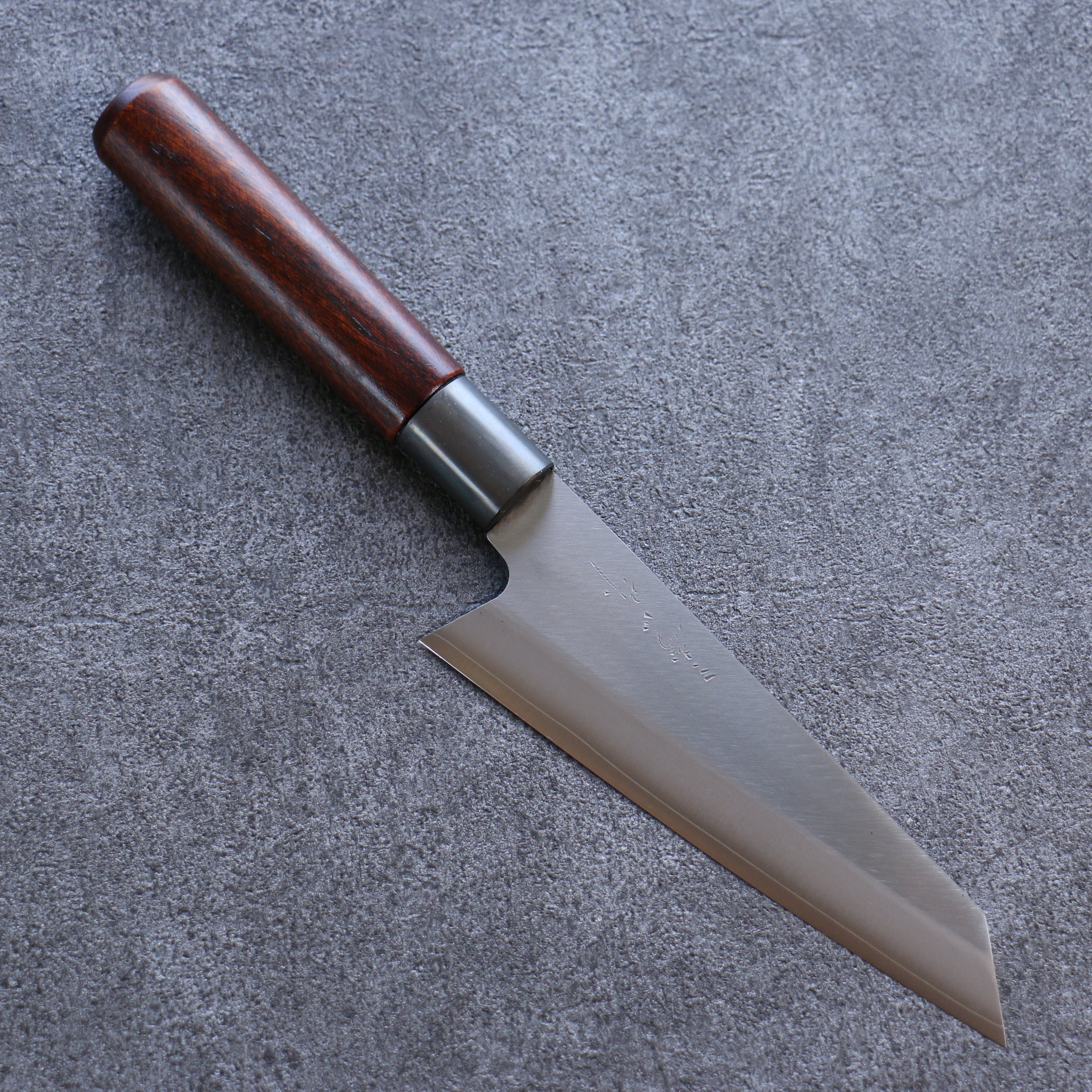 三寿ゞ (Misuzu) VG10 霞研 小文化刀  150mm 茶色漆塗 握把 - 清助刃物