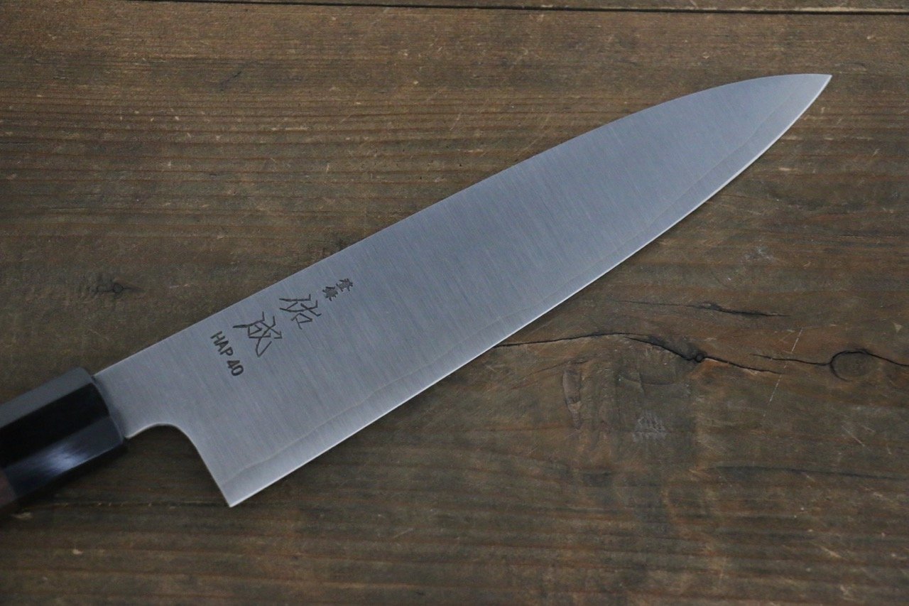 佑成 HAP40 3層 牛刀  210mm 紫檀木握把 - 清助刃物
