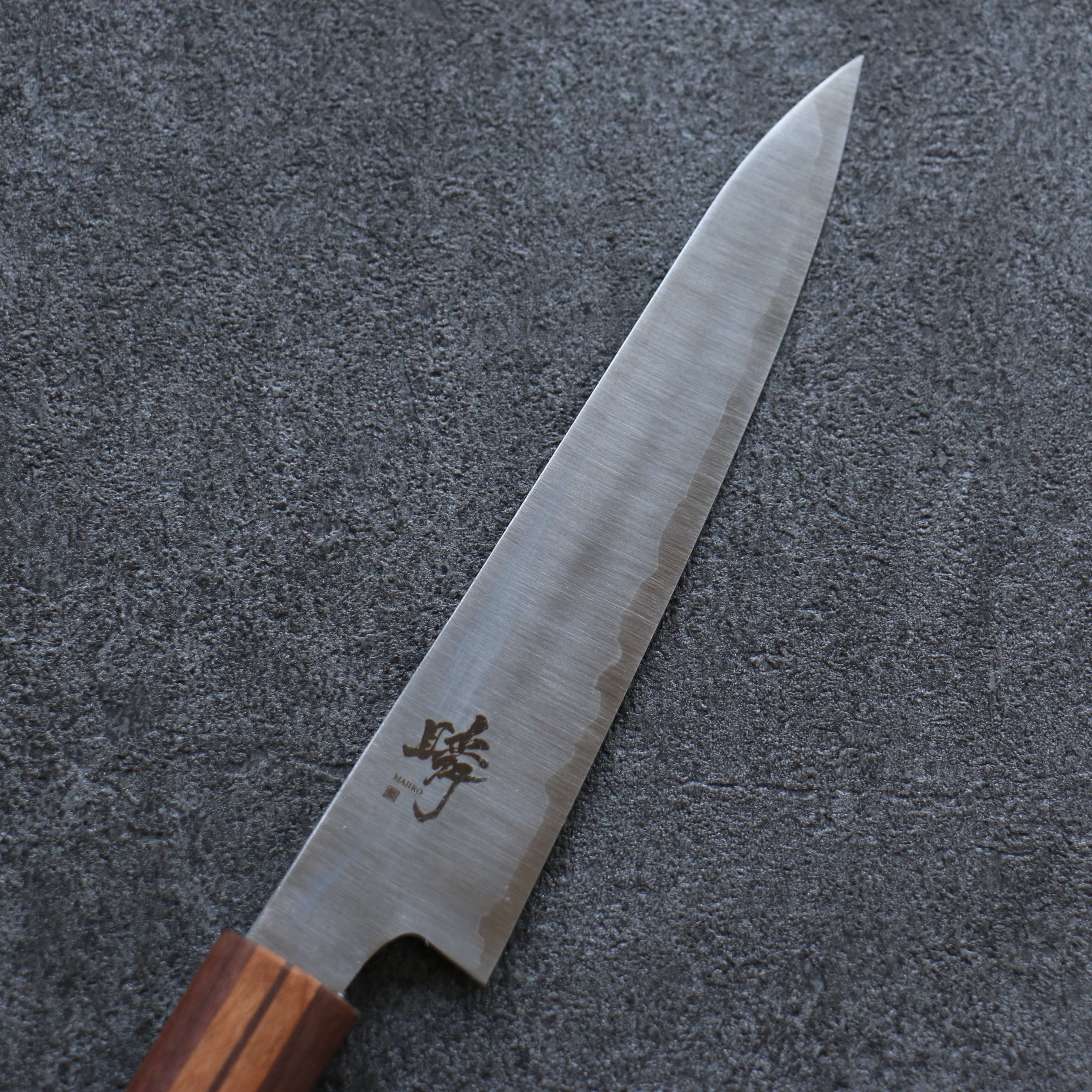 田中 誠貴 瞬 銀三鋼 多用途小刀  150mm 楓櫻核桃木複合材 握把 - 清助刃物