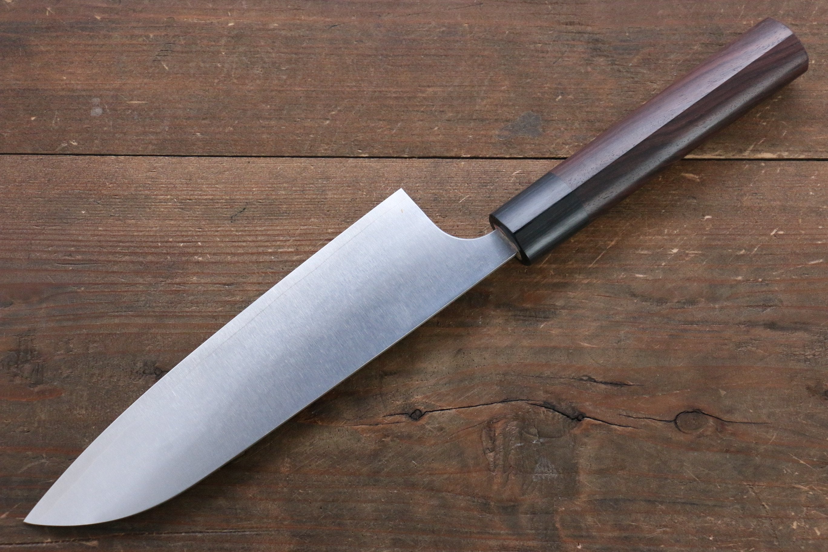 清助 SG2 三德刀 180mm 紫檀木 握把 - 清助刃物