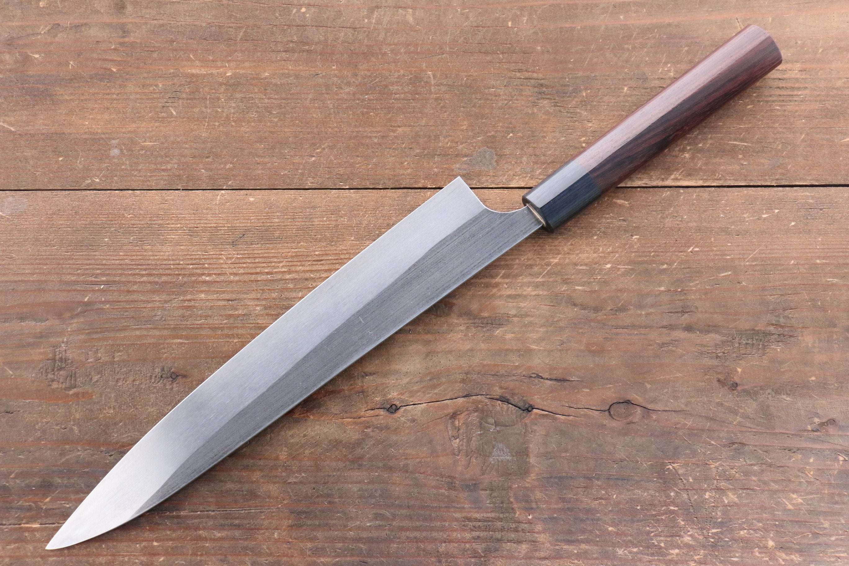 尾形 峻吾 SG2 黑打 黑打 筋引 240mm 紫檀木 握把 - 清助刃物
