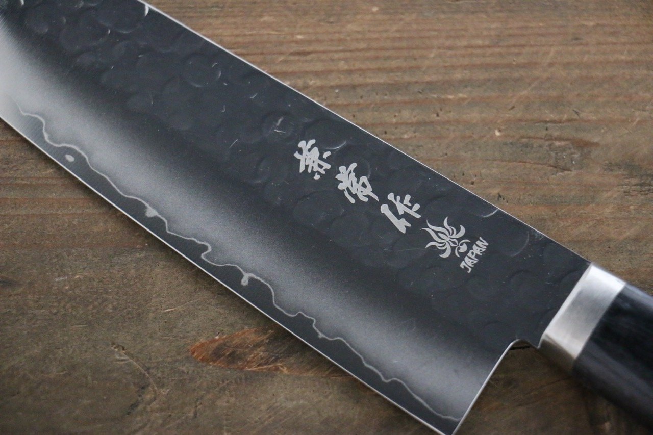 兼常 VG1 鎚目 三德刀 165mm 合成木 握把 - 清助刃物