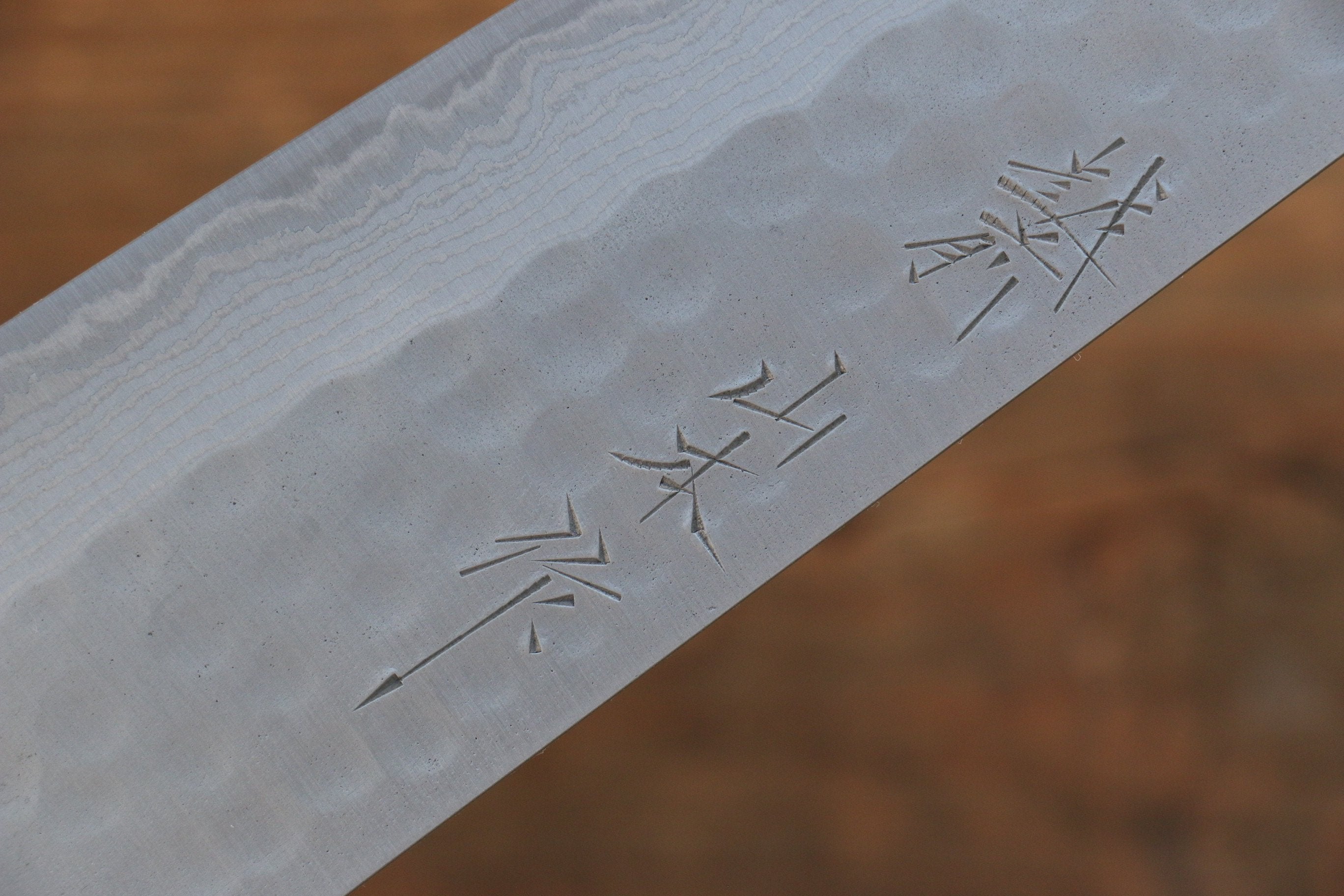 山本 直 SRS13 黑色大馬士革紋 牛刀  210mm 櫻桃木握把 - 清助刃物