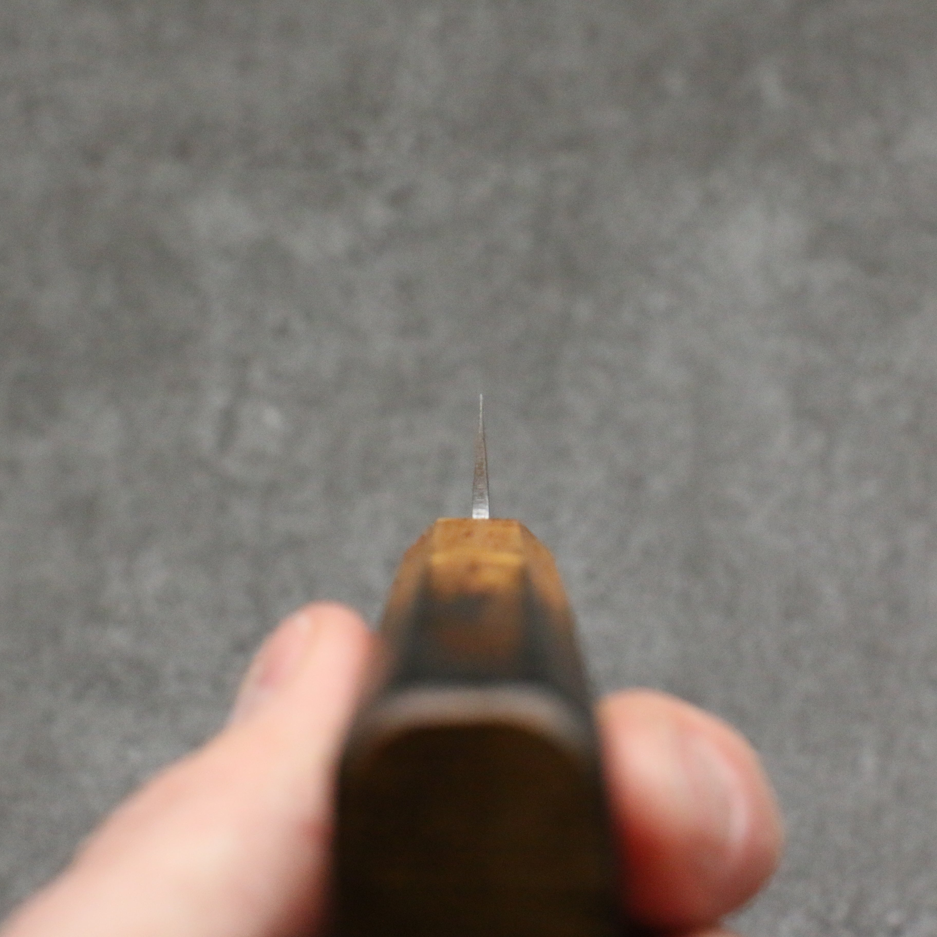清助 SLD 鋼 和紙地 多用途小刀 135mm 燒櫟木 握把 - 清助刃物