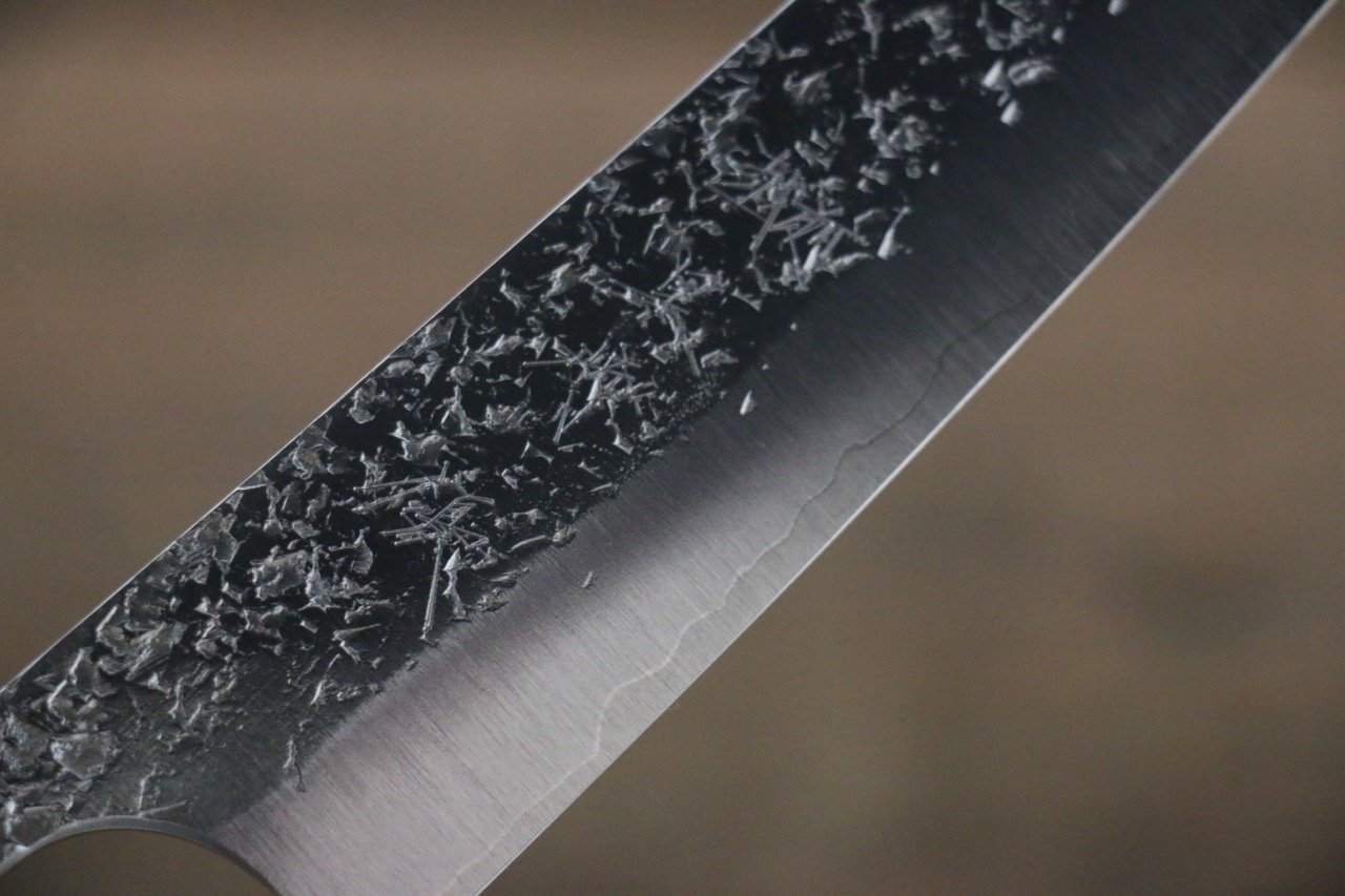 黑崎 優 雫 SG2 鎚目 多用途小刀  150mm 美國櫻桃木握把 - 清助刃物