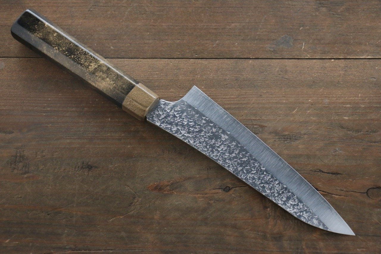 黑崎 優 雫 SG2 鎚目 小三德刀  160mm 鐵木握把 - 清助刃物