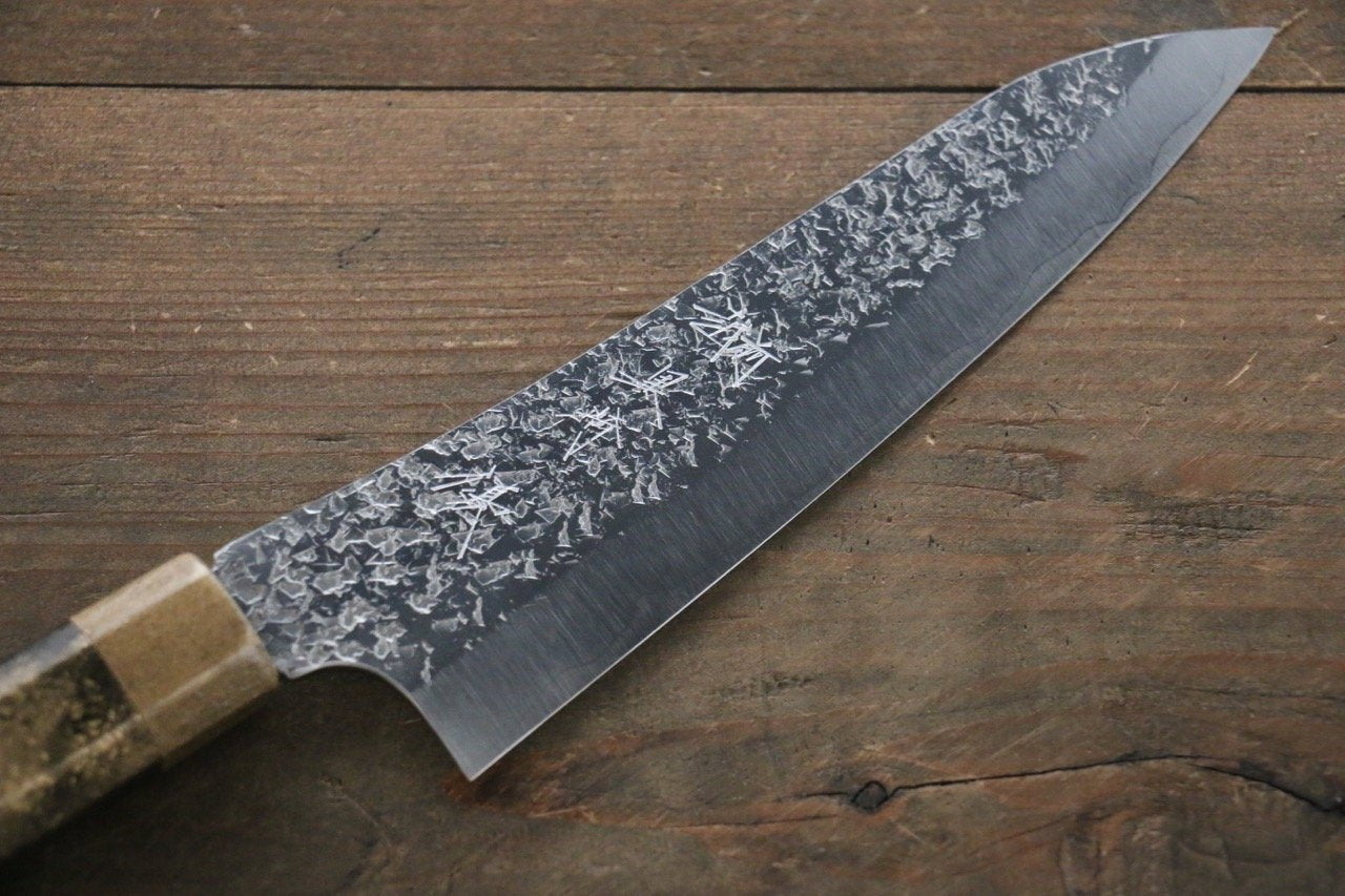 黑崎 優 雫 SG2 鎚目 小三德刀  160mm 鐵木握把 - 清助刃物