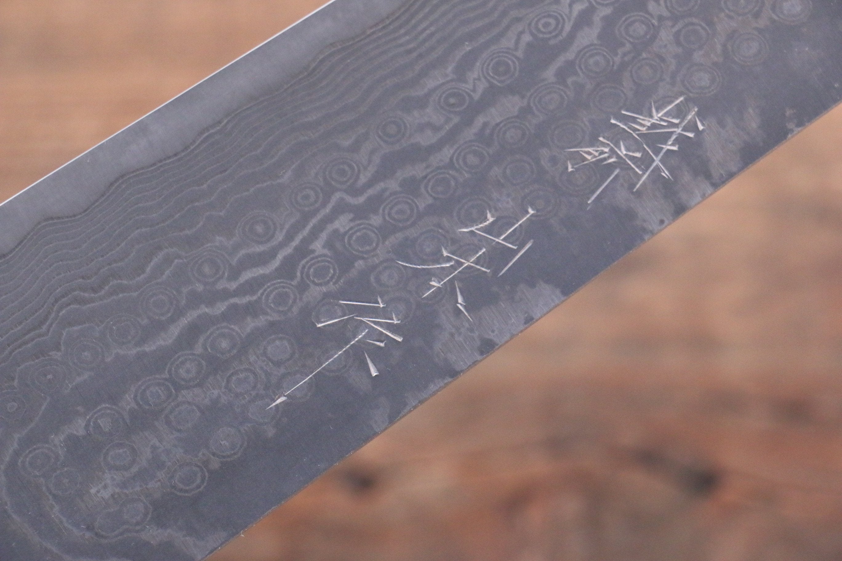 山本 直 SG2 黑色大馬士革紋 牛刀  240mm 紫檀木握把 - 清助刃物