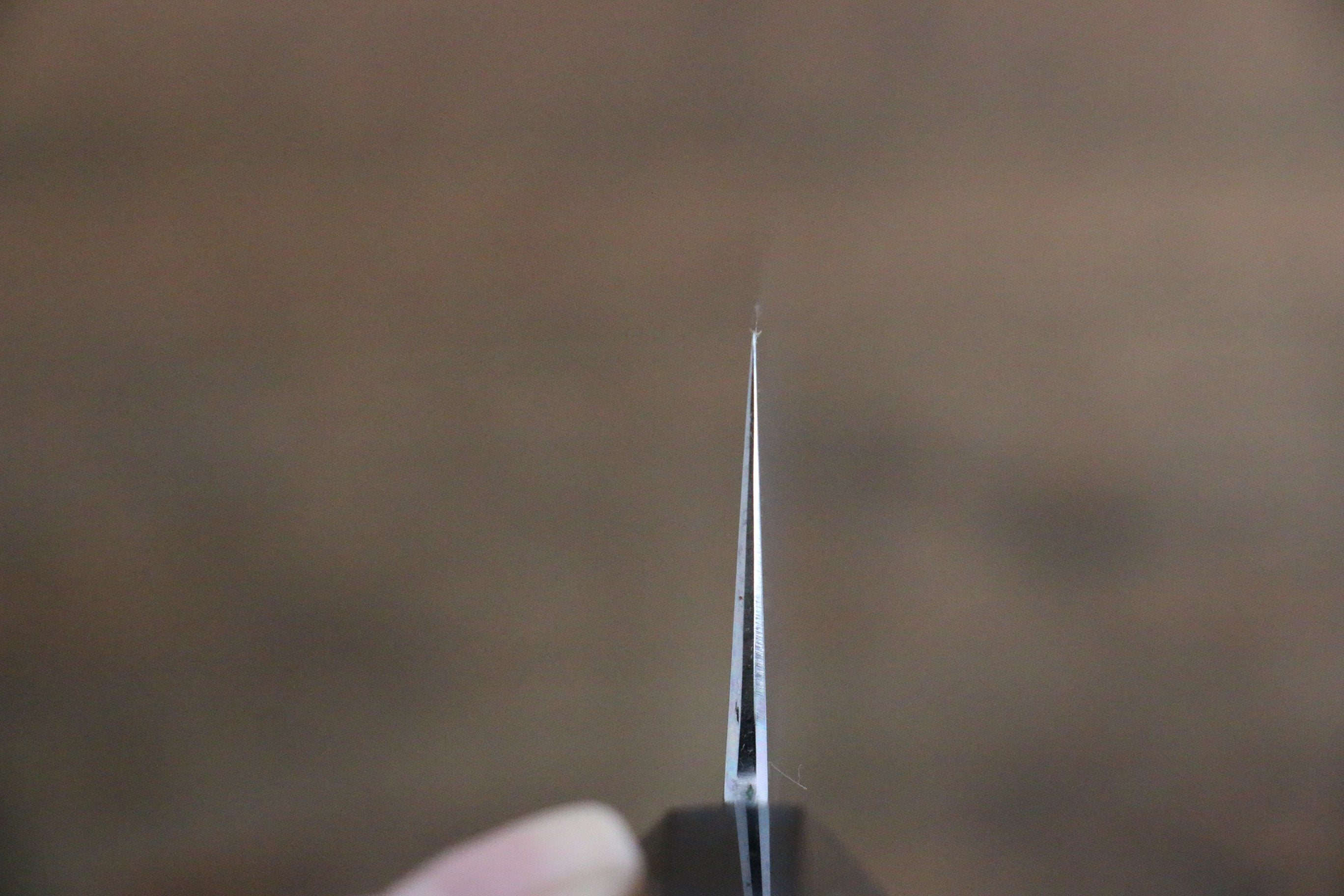 堺 菊守 青鋼一號 大馬士革紋 三德刀  180mm 木蘭握把 - 清助刃物