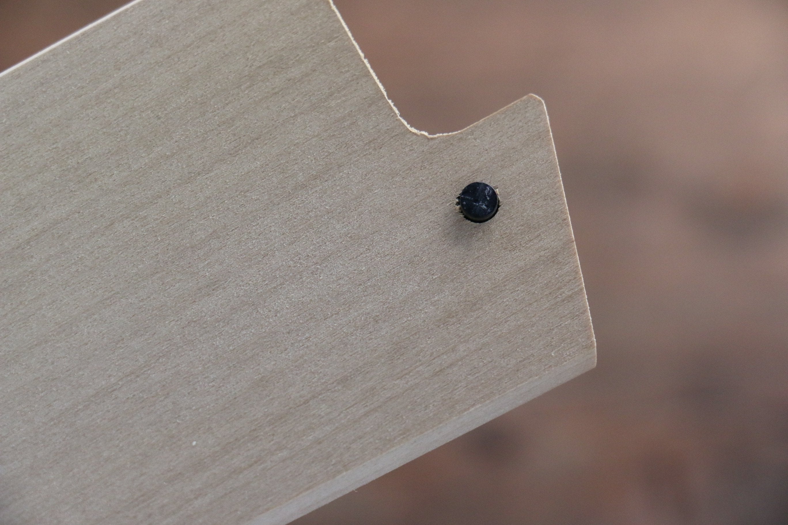 刀鞘安全栓 合成木 15mm x 4mm - 清助刃物