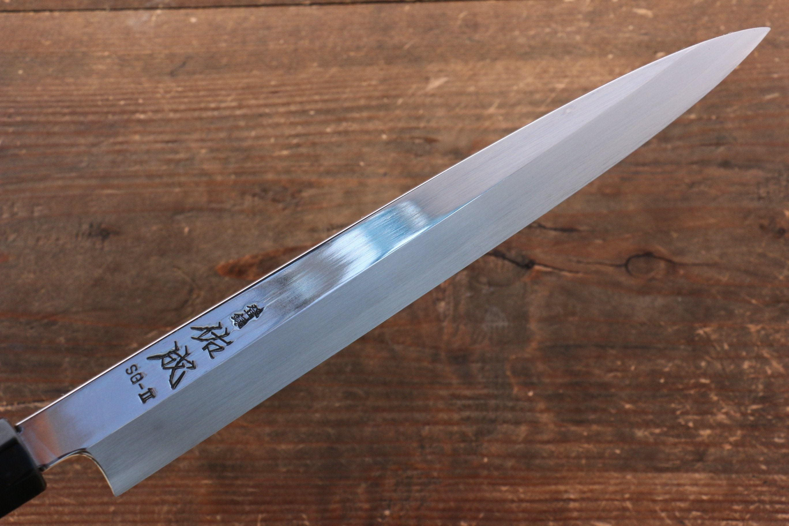 佑成 SG2 2層 柳刃  240mm 紫檀木握把 - 清助刃物