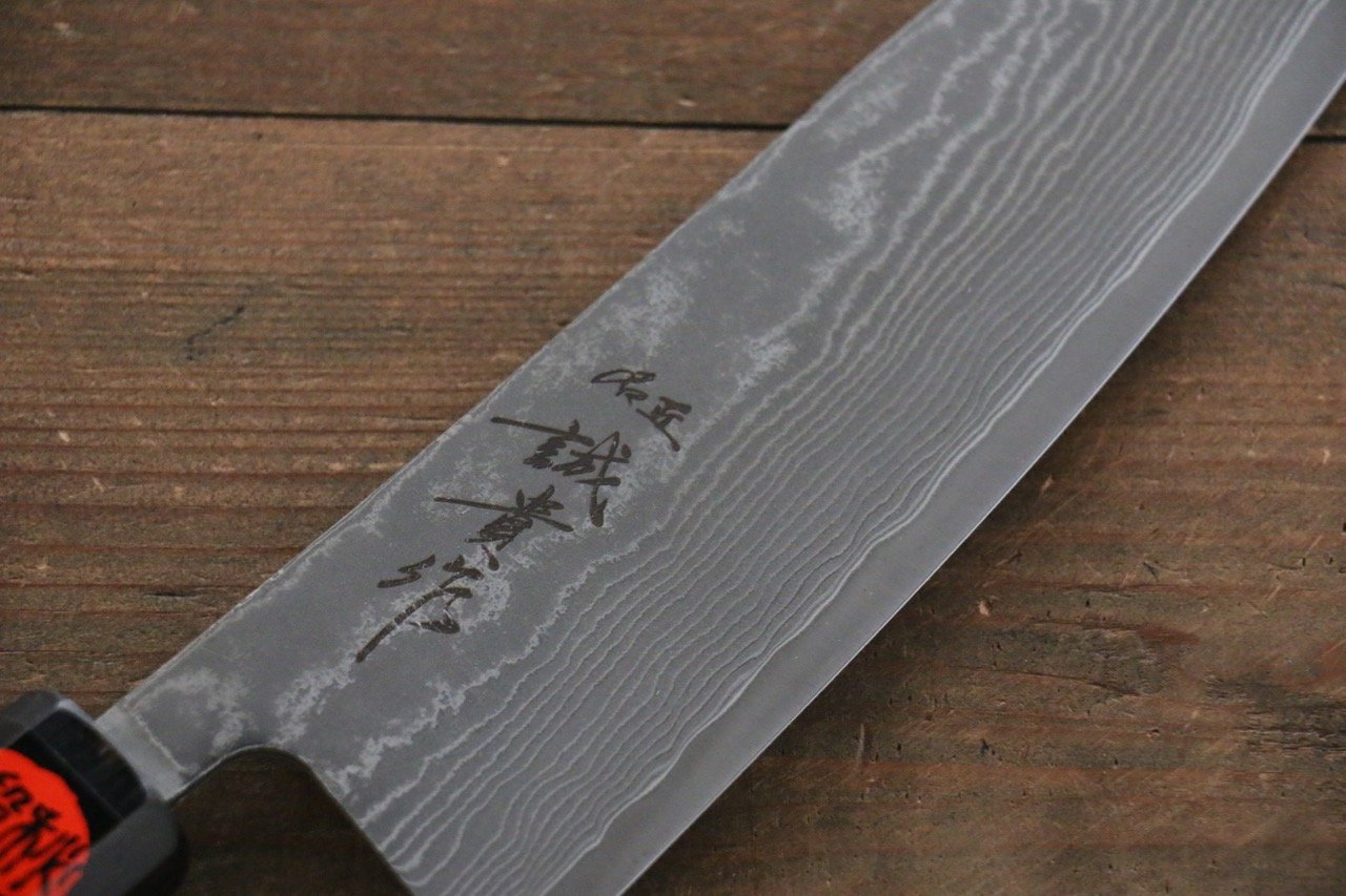 田中 誠貴 SG2 大馬士革紋 三德刀  165mm 黑檀握把 - 清助刃物
