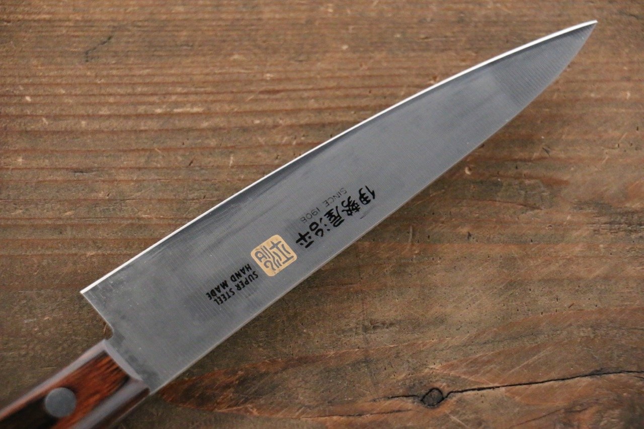 伊勢屋 鉬鋼（MOL） 多用途小刀  120mm 桃花心木 握把 - 清助刃物
