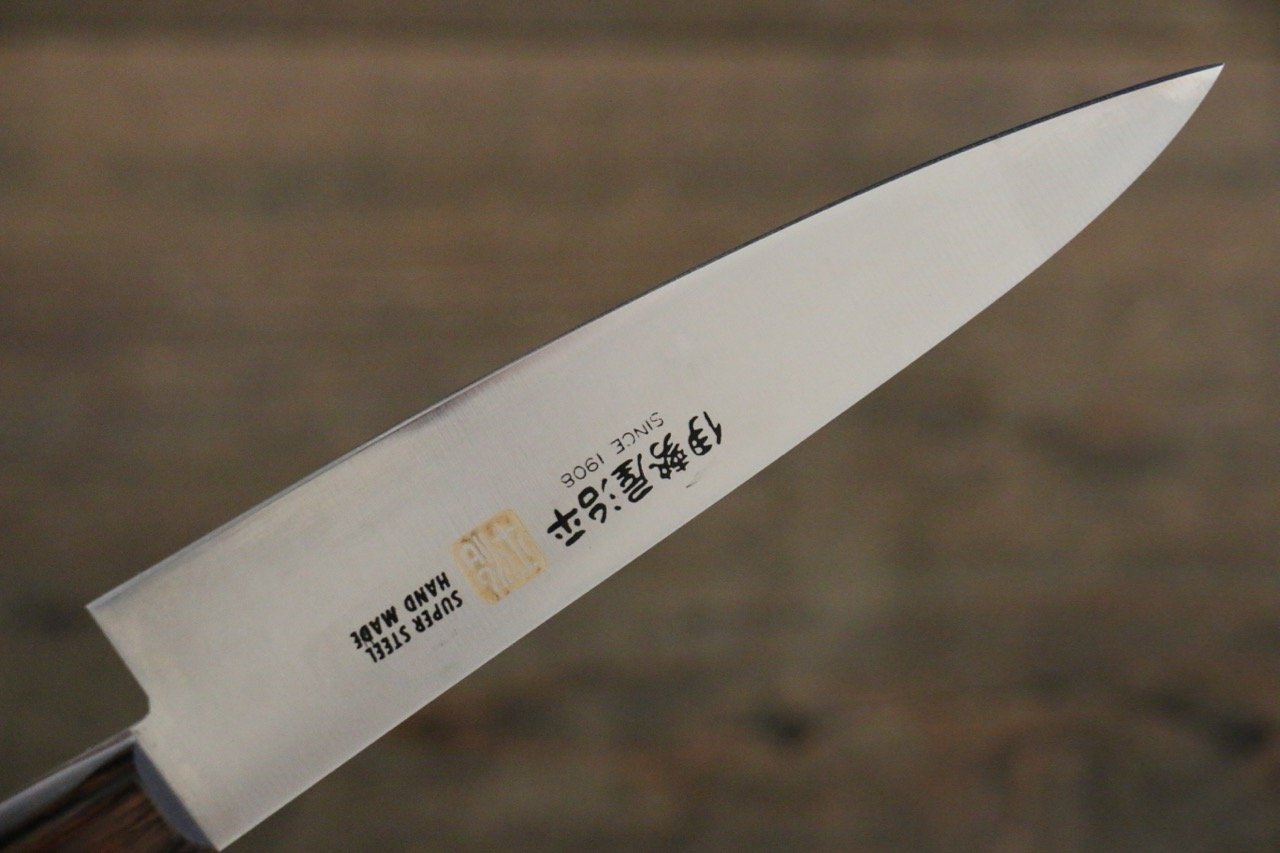 伊勢屋 鉬鋼（MOL） 多用途小刀  120mm 桃花心木 握把 - 清助刃物