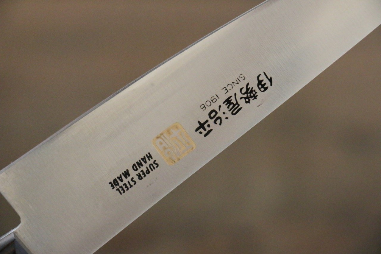 伊勢屋 鉬鋼（MOL） 多用途小刀  120mm 桃花心木 握把 - 清助刃物