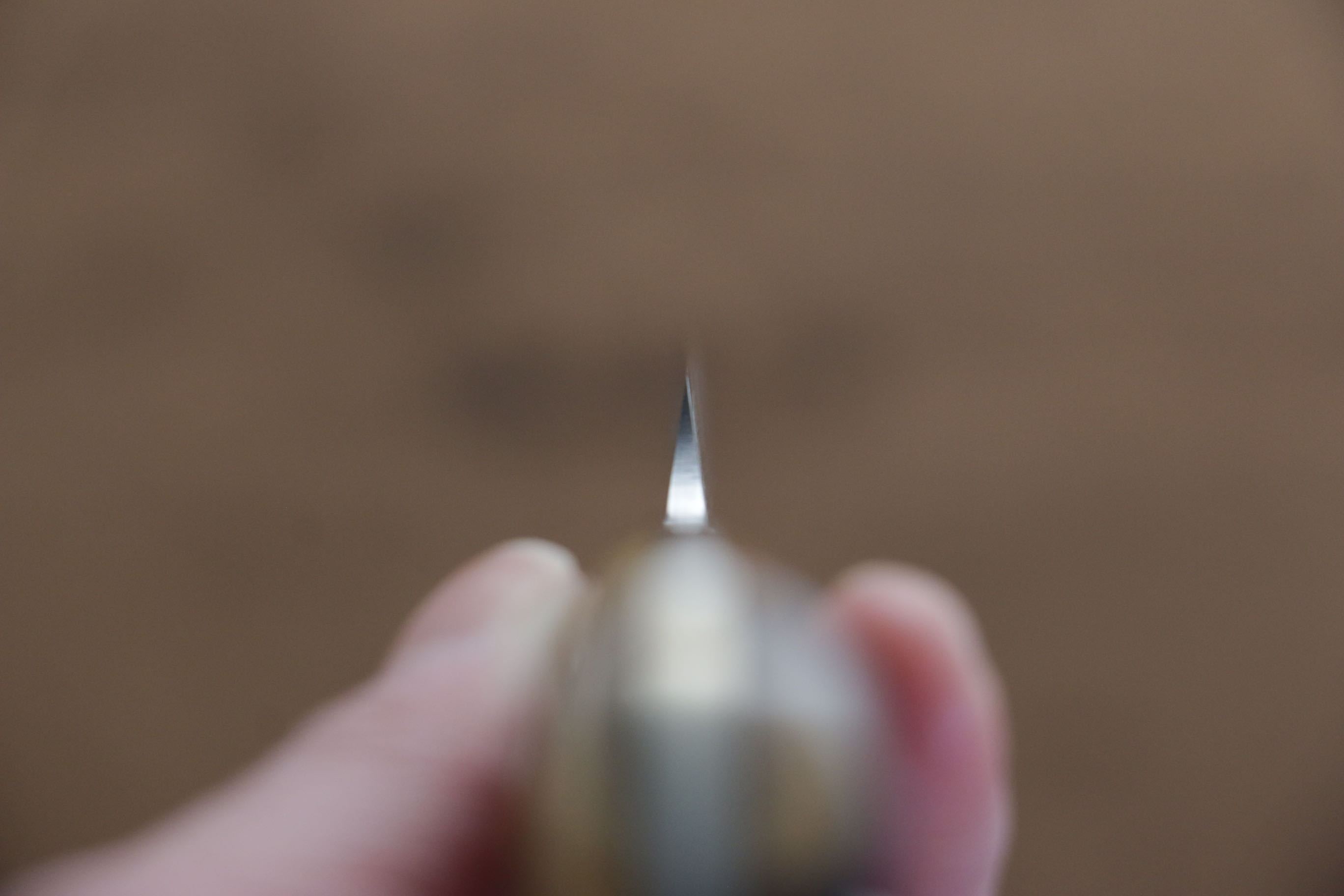 野村 VG10 大馬士革紋 多用途小刀  100mm 黃牛骨握把 - 清助刃物